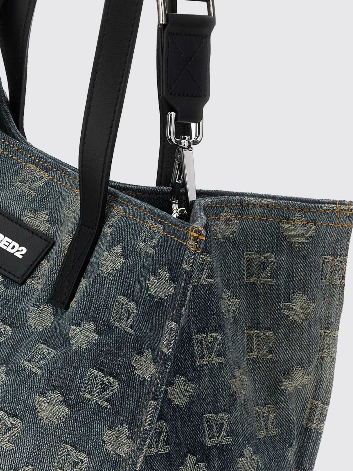 DSQUARED2 BAG: Bag men Dsquared2, Denim - Img 3