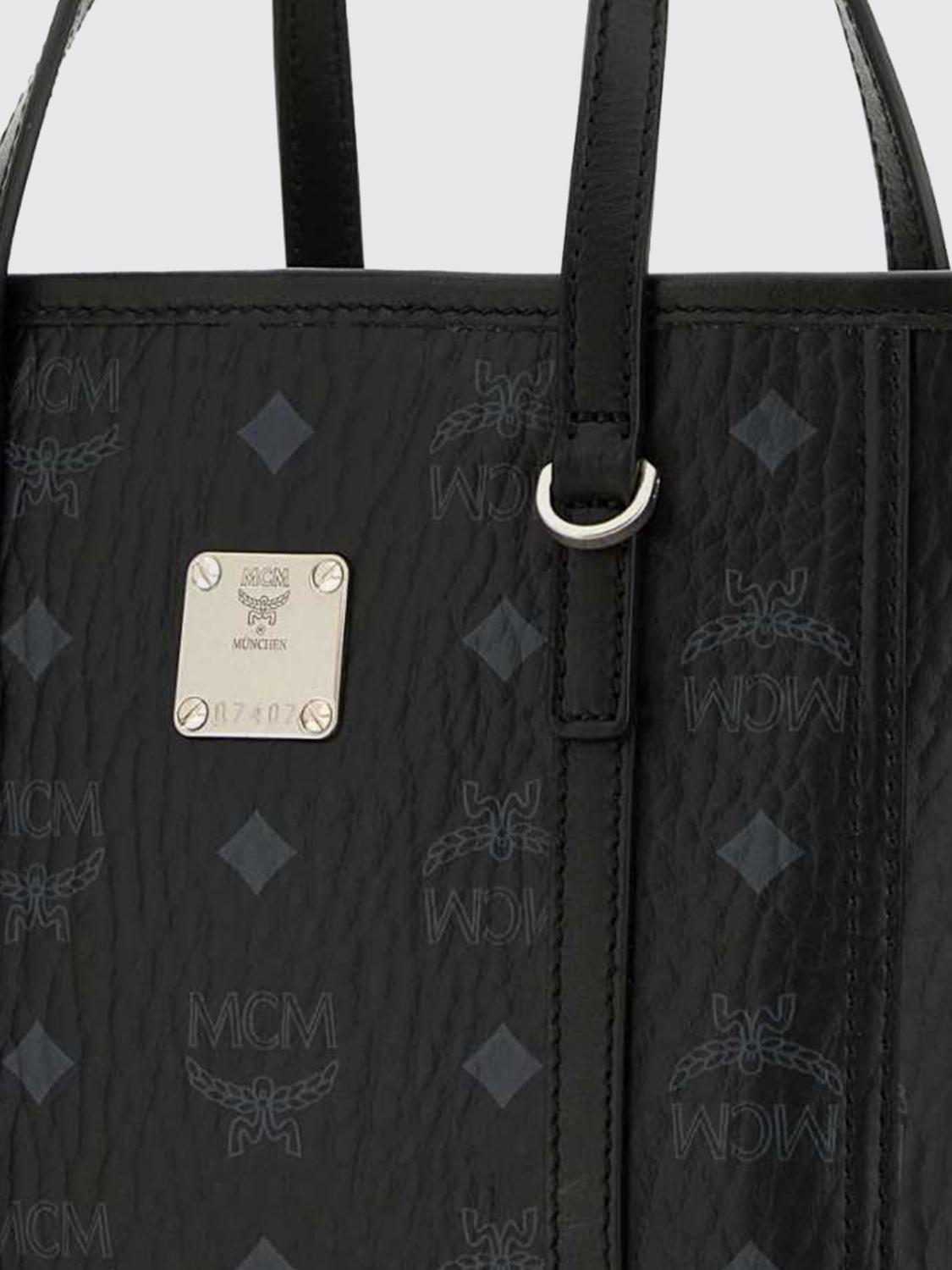 MCM TASCHE: Tasche herren Mcm, Schwarz - Img 3