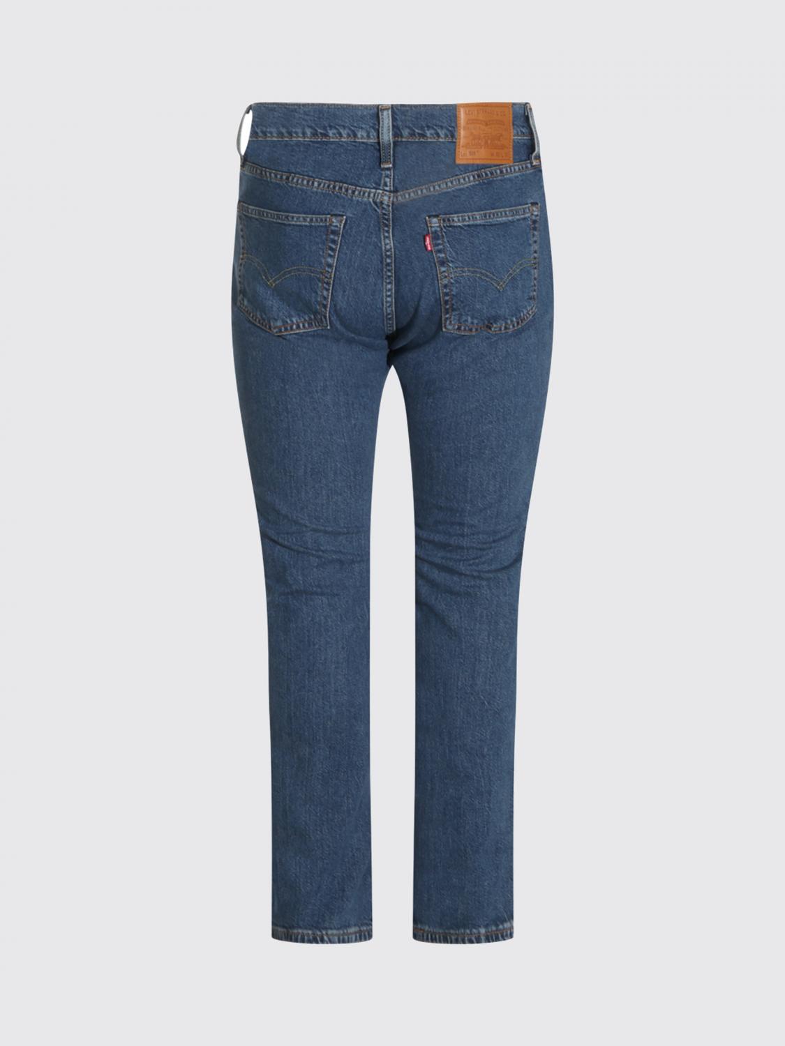 LEVI'S JEANS: 511™ Slim Fit Mid-Rise Cotton Denim Jeans Levi's, Blue 2 - Img 3