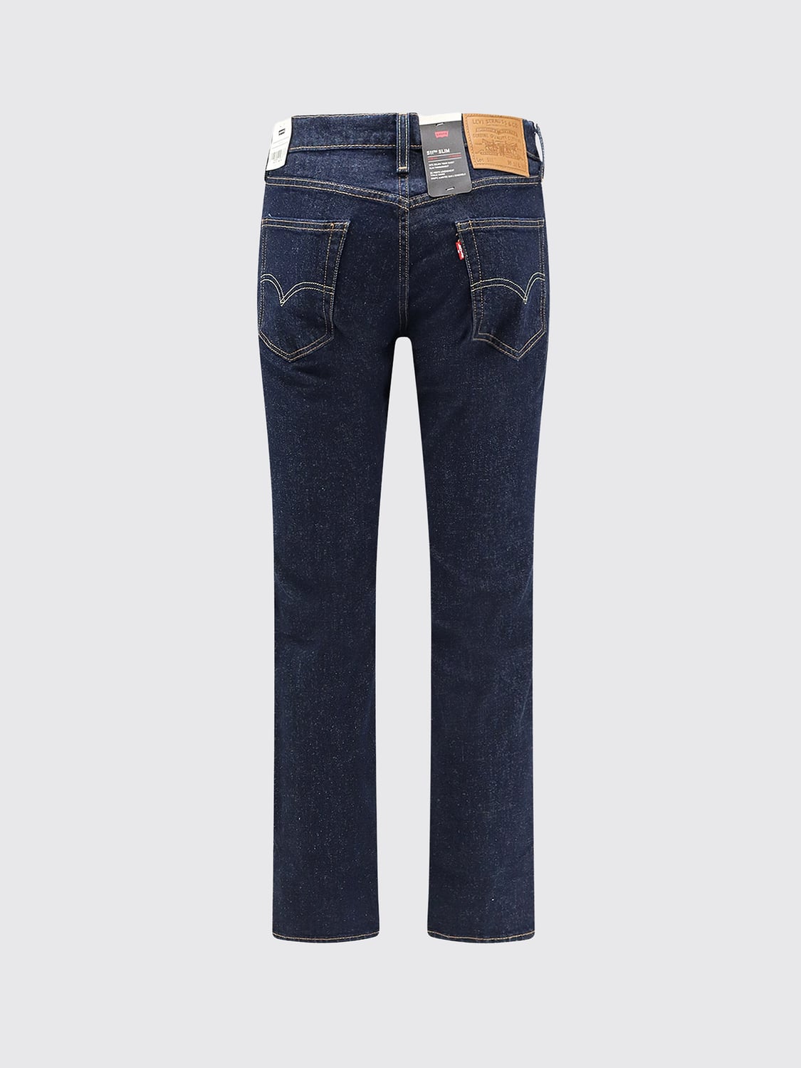 LEVI'S JEANS: 511™ Slim Fit Mid-Rise Cotton Denim Jeans Levi's, Ocean - Img 3
