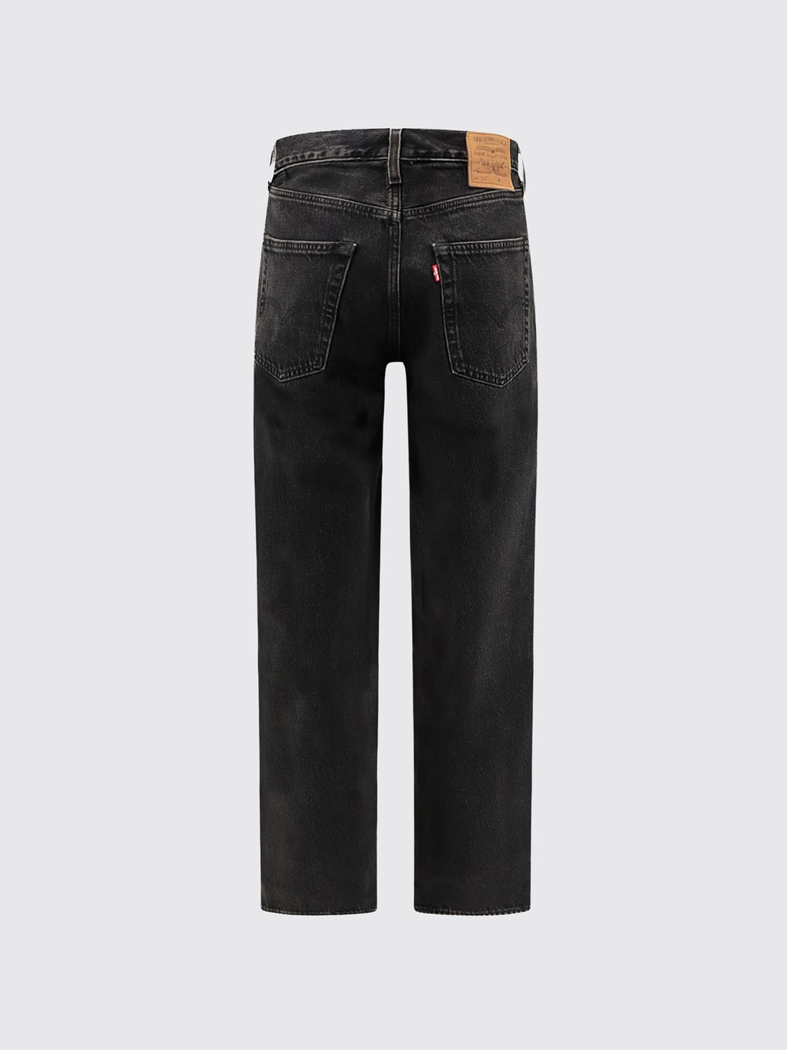 LEVI'S ДЖИНСЫ: Джинсы Levi's 568™ прямого кроя из хлопкового денима, Черный 1 - Img 3