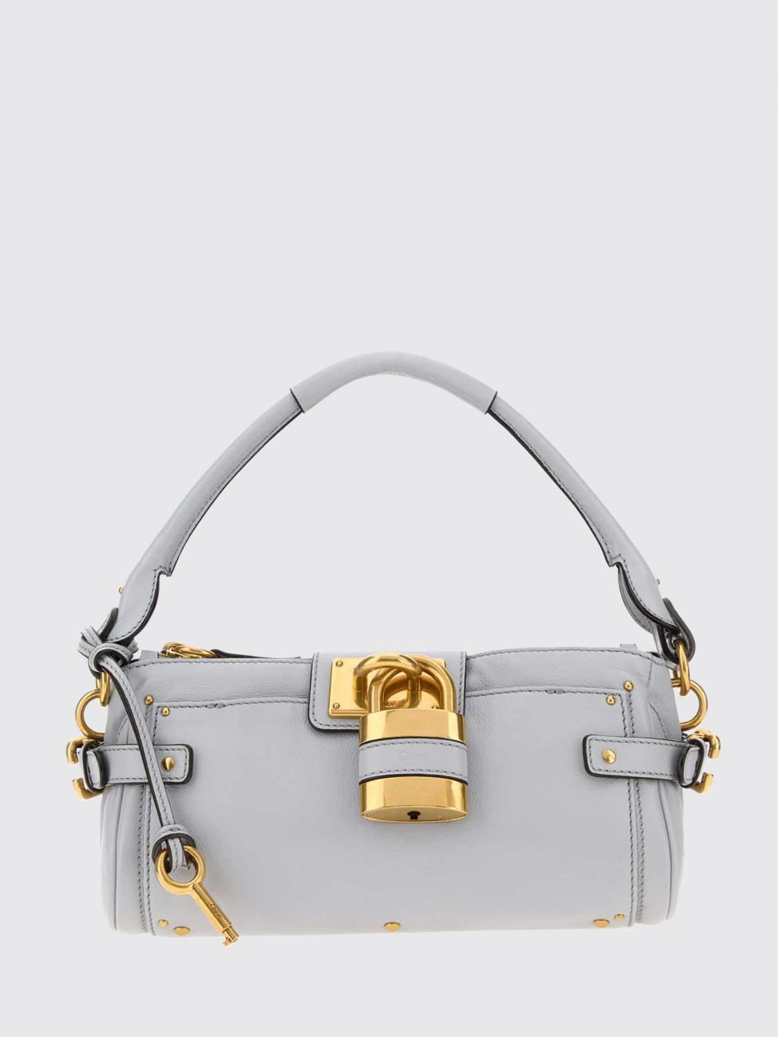 CHLOÉ BORSA A SPALLA: Borsa a spalla donna ChloÉ, Grigio - Img 1