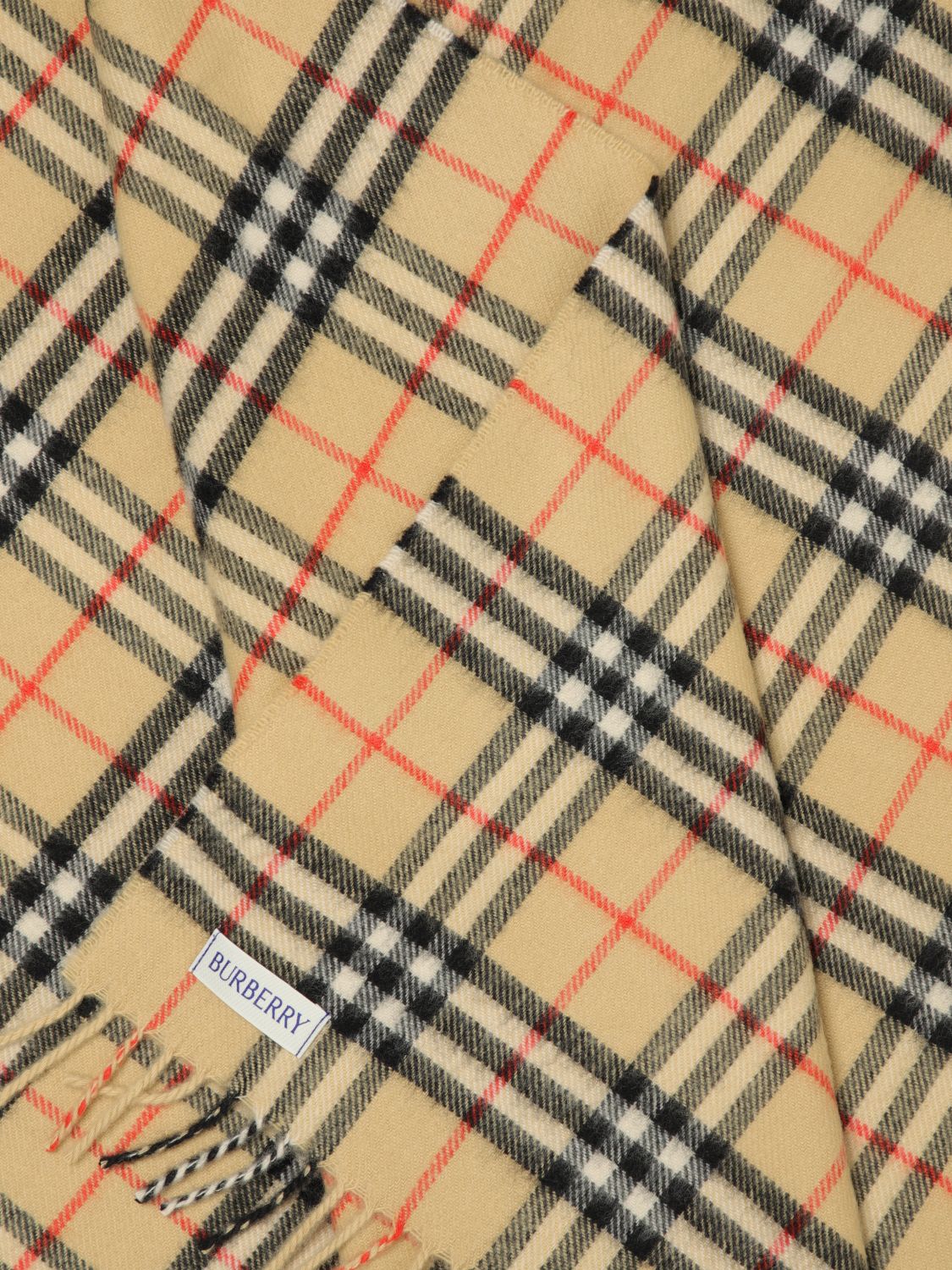 BURBERRY 담요: 담요 남아 Burberry, 샌드 - Img 3