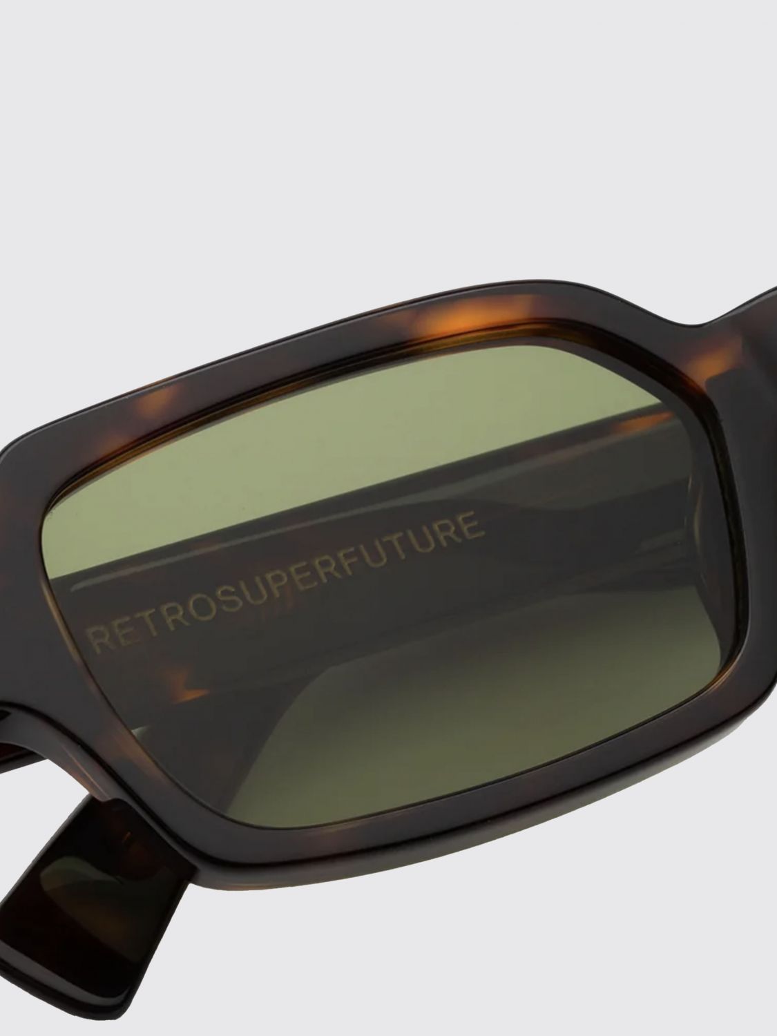 RETROSUPERFUTURE 선글라스: 선글라스 남성 Retrosuperfuture, 브라운 - Img 3