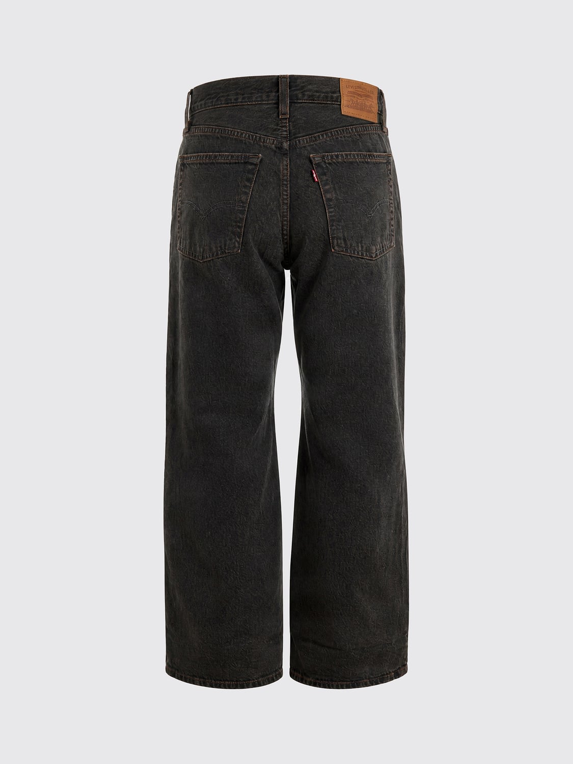 LEVI'S JEANS: Levi's Mid-Rise Flared Jeans in Cotton Denim with Five-Pocket Design, Brown - Img 3