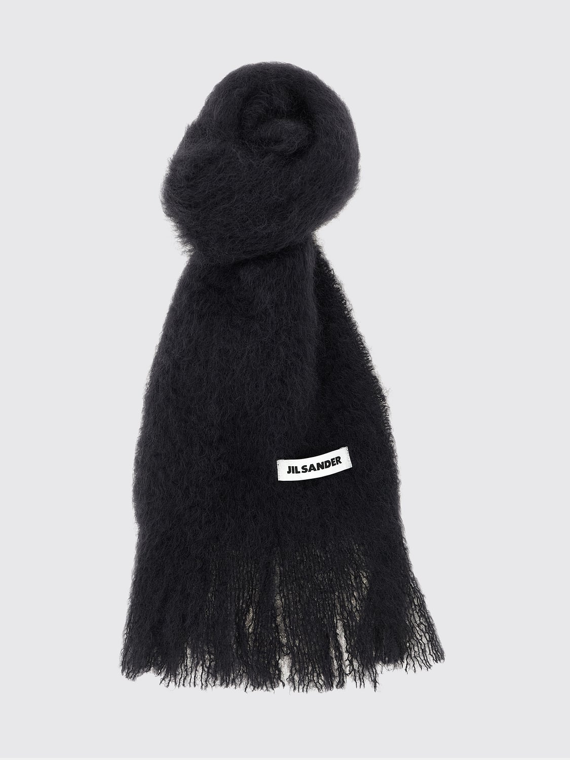JIL SANDER SCHAL: Schal herren Jil Sander, Schwarz - Img 1