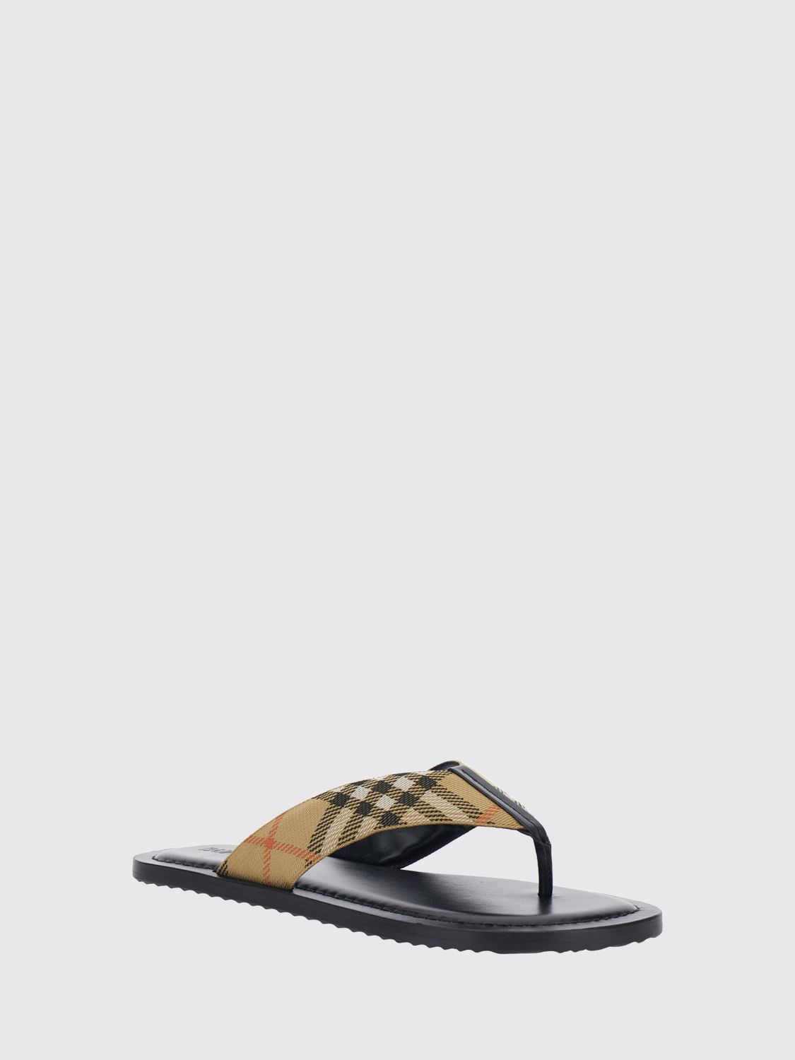 BURBERRY SANDALS: Sandals men Burberry, Beige - Img 2