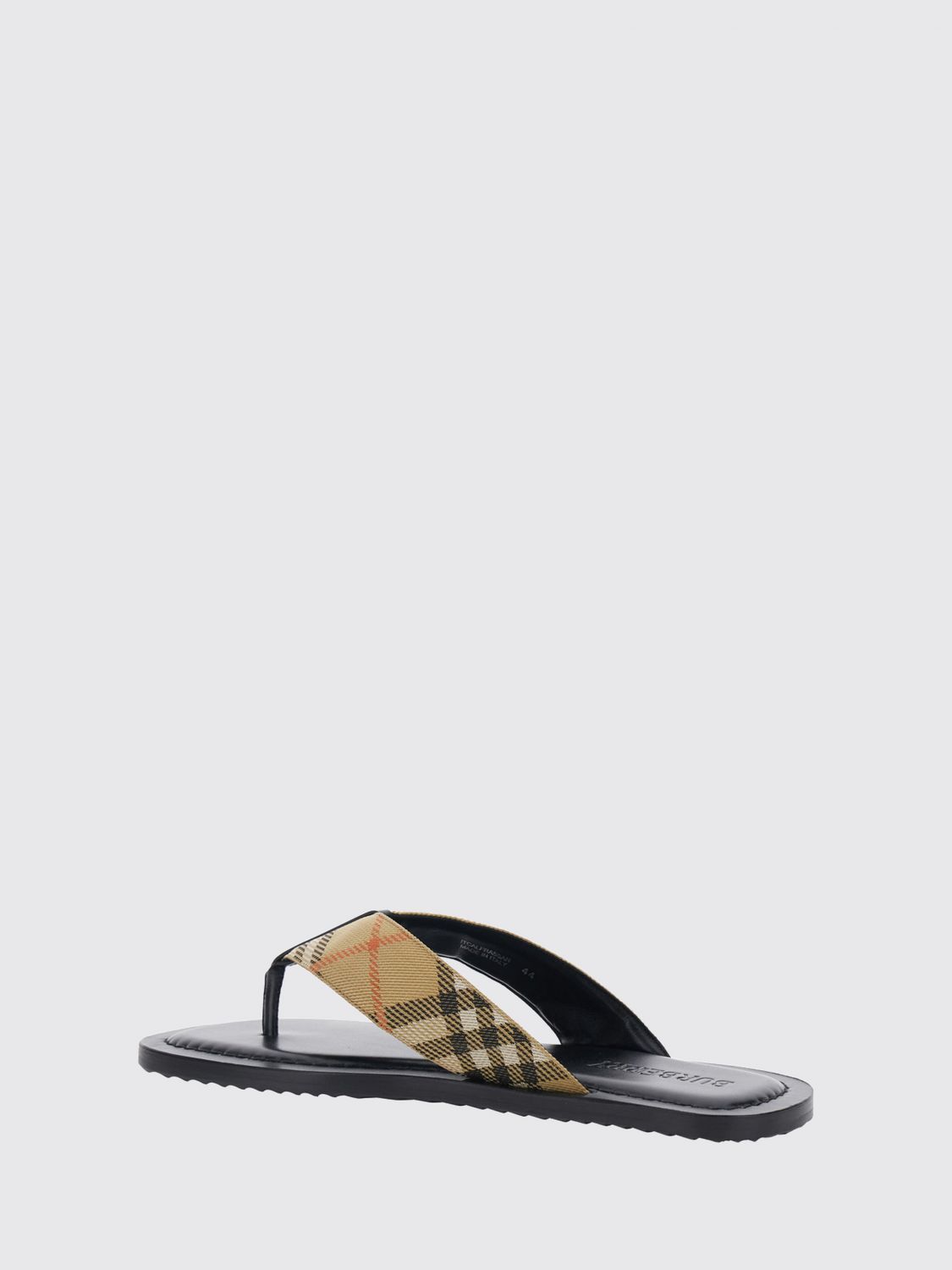 BURBERRY SANDALS: Sandals men Burberry, Beige - Img 3