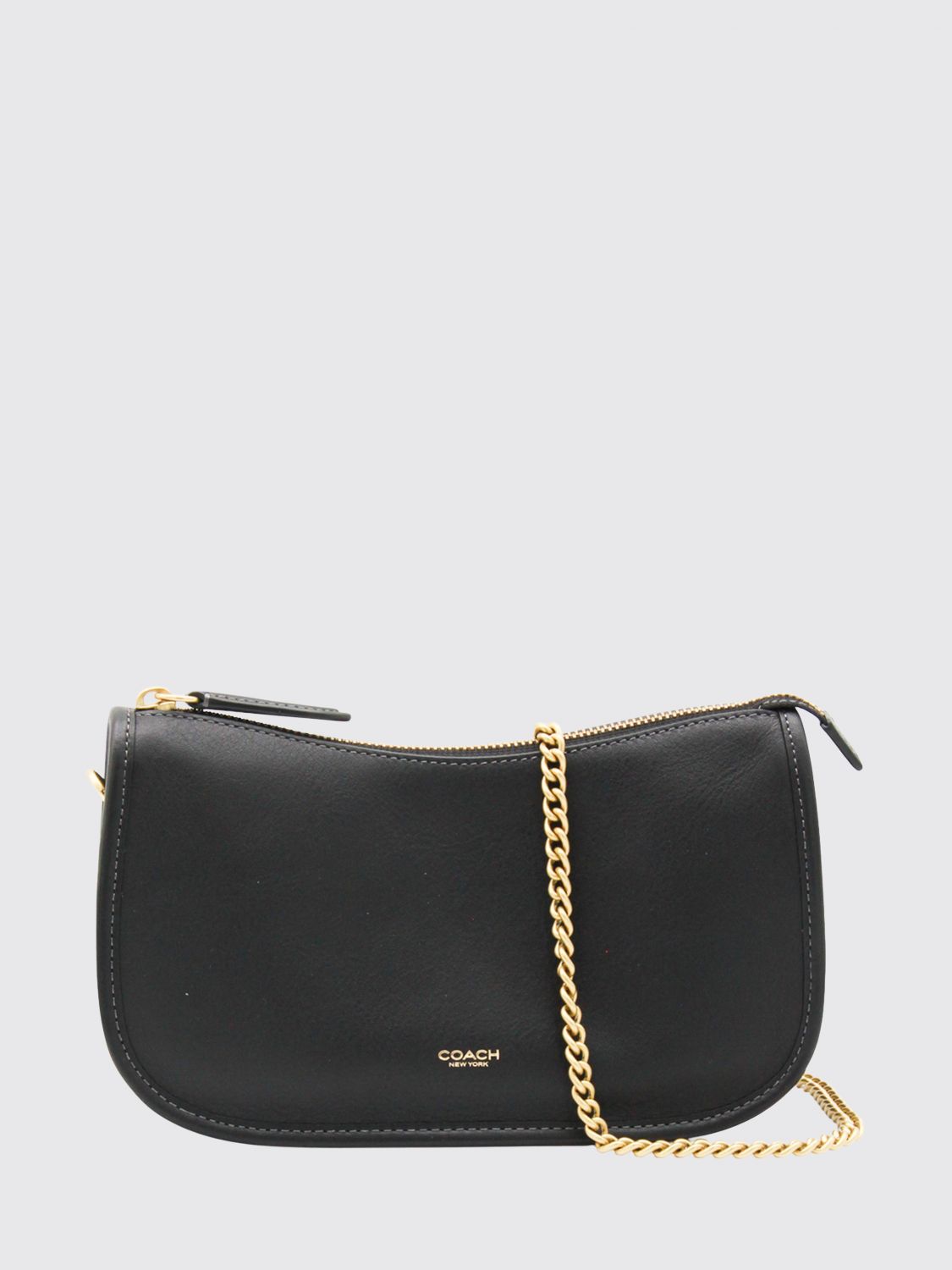 COACH BOLSO DE HOMBRO: Bolso de hombro mujer Coach, Negro - Img 1