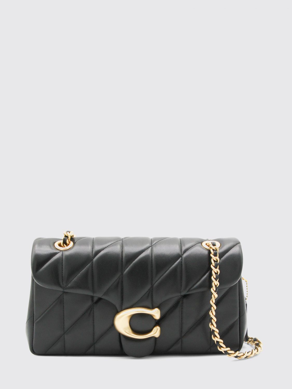 COACH BORSA A SPALLA: Borsa a spalla donna Coach, Nero - Img 1