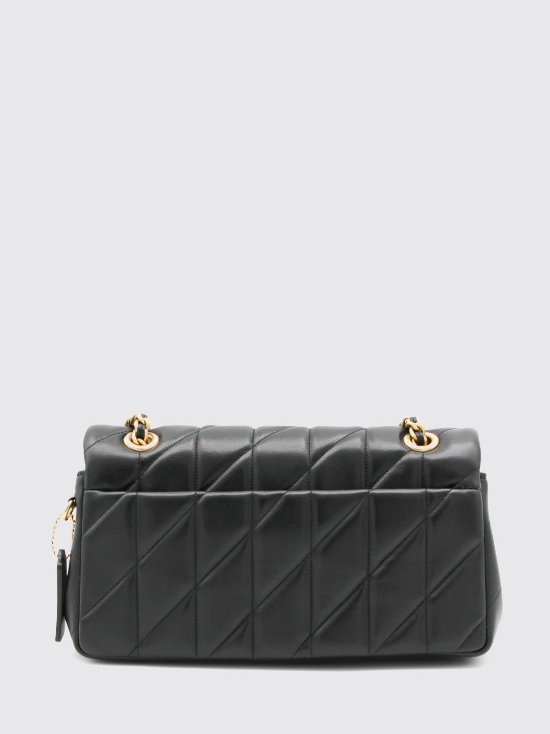 COACH BORSA A SPALLA: Borsa a spalla donna Coach, Nero - Img 2