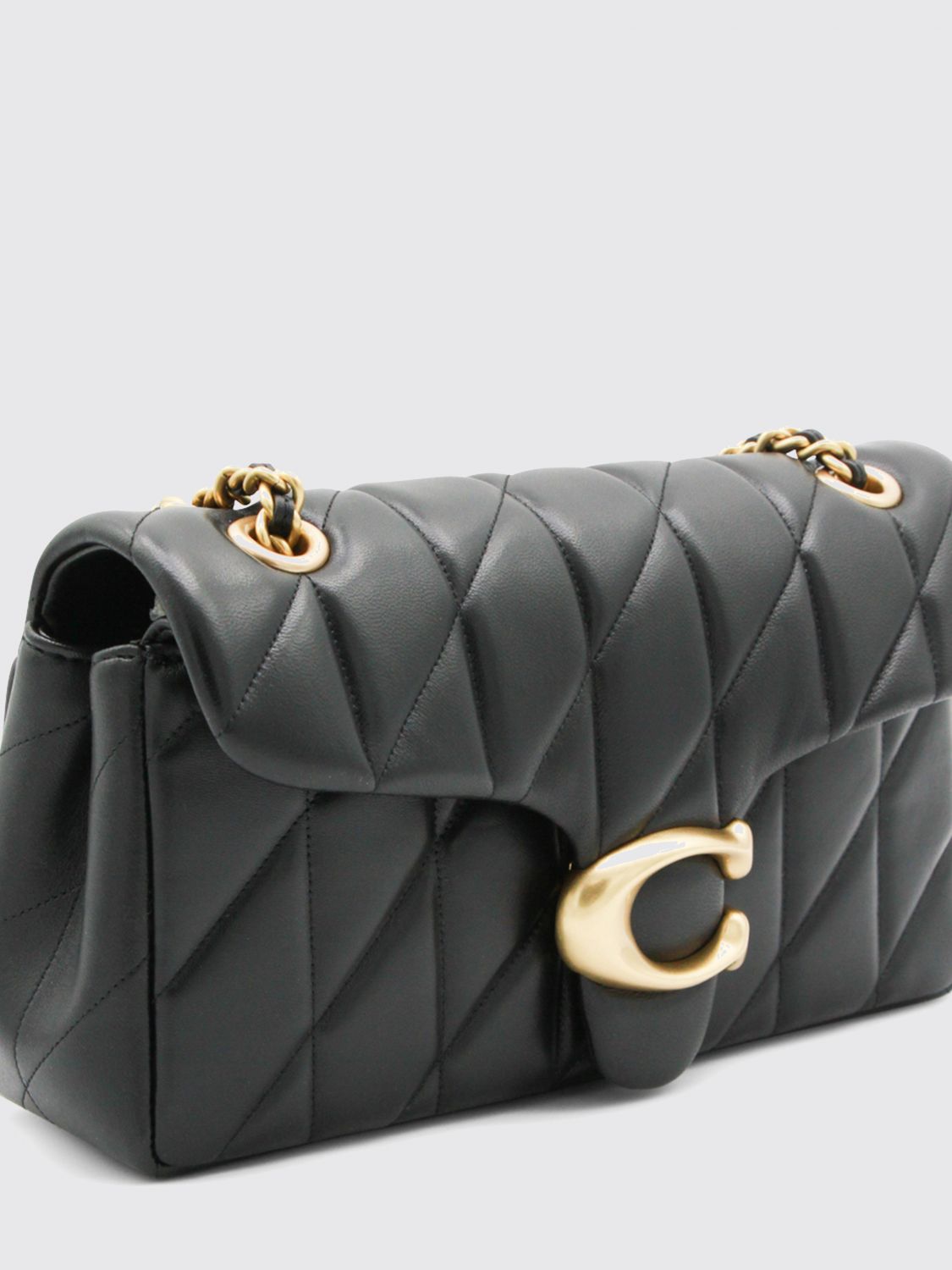 COACH BORSA A SPALLA: Borsa a spalla donna Coach, Nero - Img 3