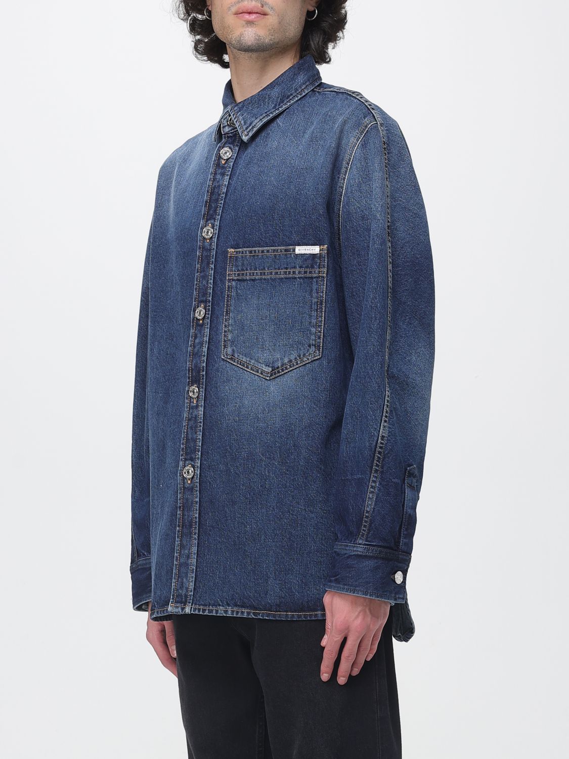 GIVENCHY HEMD: Hemd herren Givenchy, Grau - Img 4