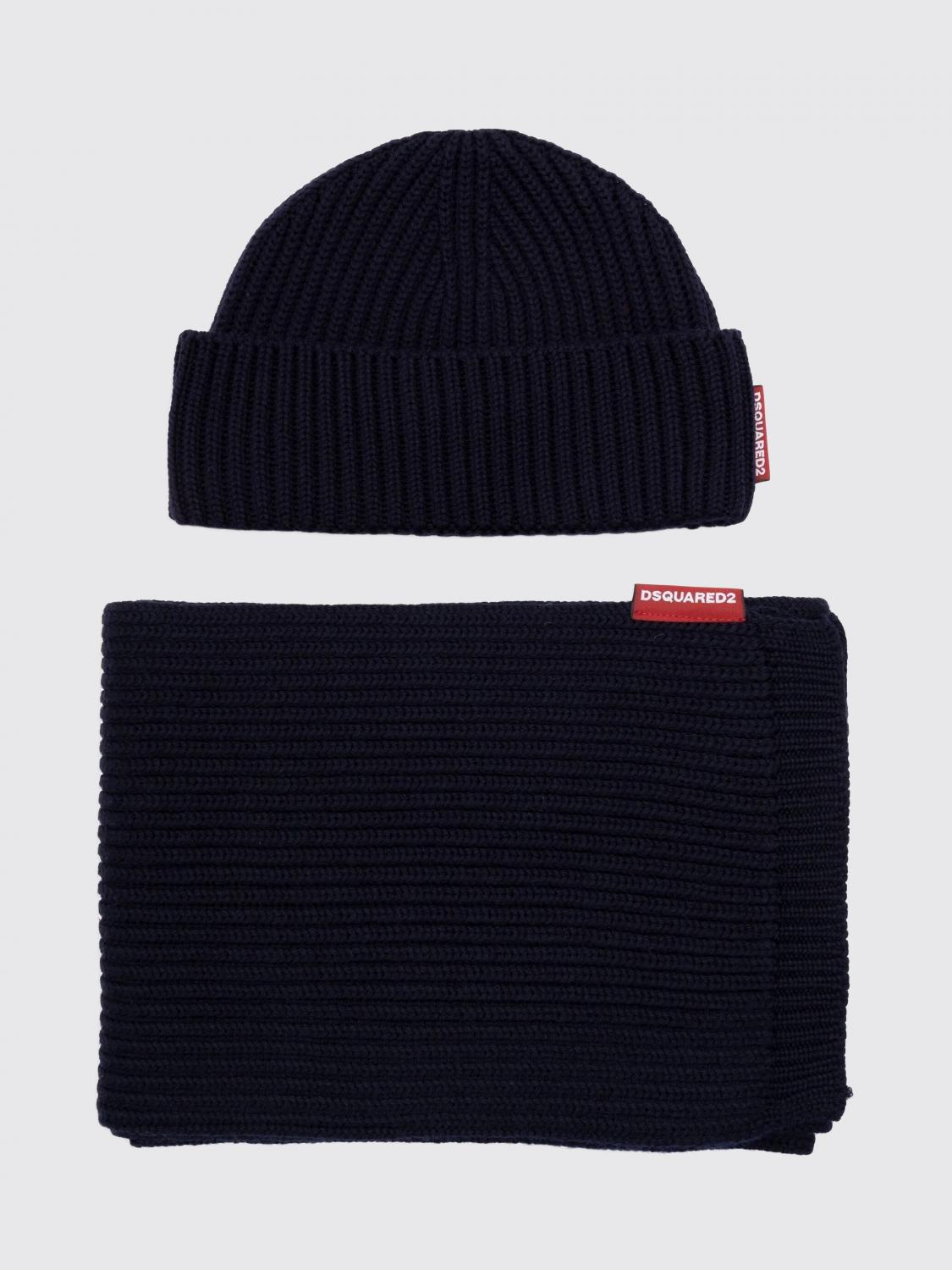 DSQUARED2 CAPPELLO: Cappello uomo Dsquared2, Blue - Img 1