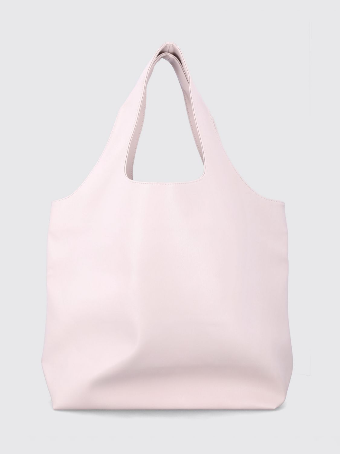 A.P.C. BORSA A TRACOLLA: Tote bag grande Ninon A.P.C. in materiali riciclati con logo stampato, Rosa - Img 2