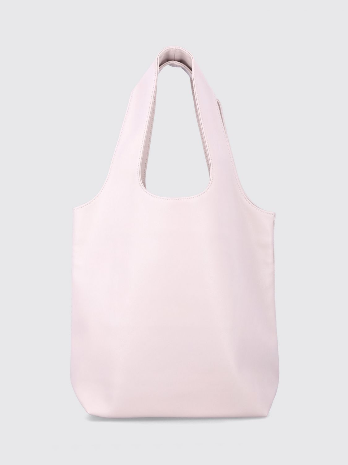 A.P.C. BORSA A TRACOLLA: Tote bag piccola Ninon A.P.C. in materiali riciclati con logo stampato, Rosa - Img 2