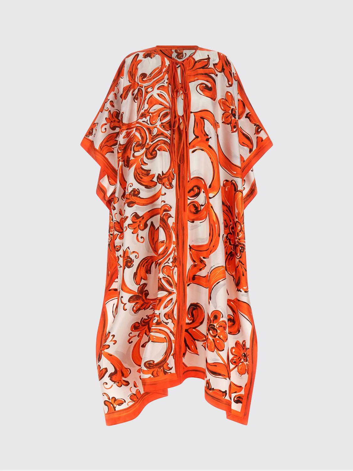DOLCE & GABBANA ABITO: Abito donna Dolce & Gabbana, Arancione - Img 2