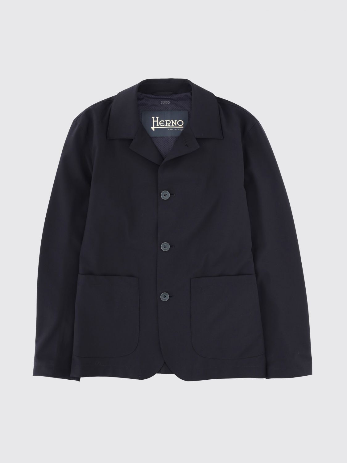 HERNO 外套: 外套 男士 Herno, 蓝色 - Img 3