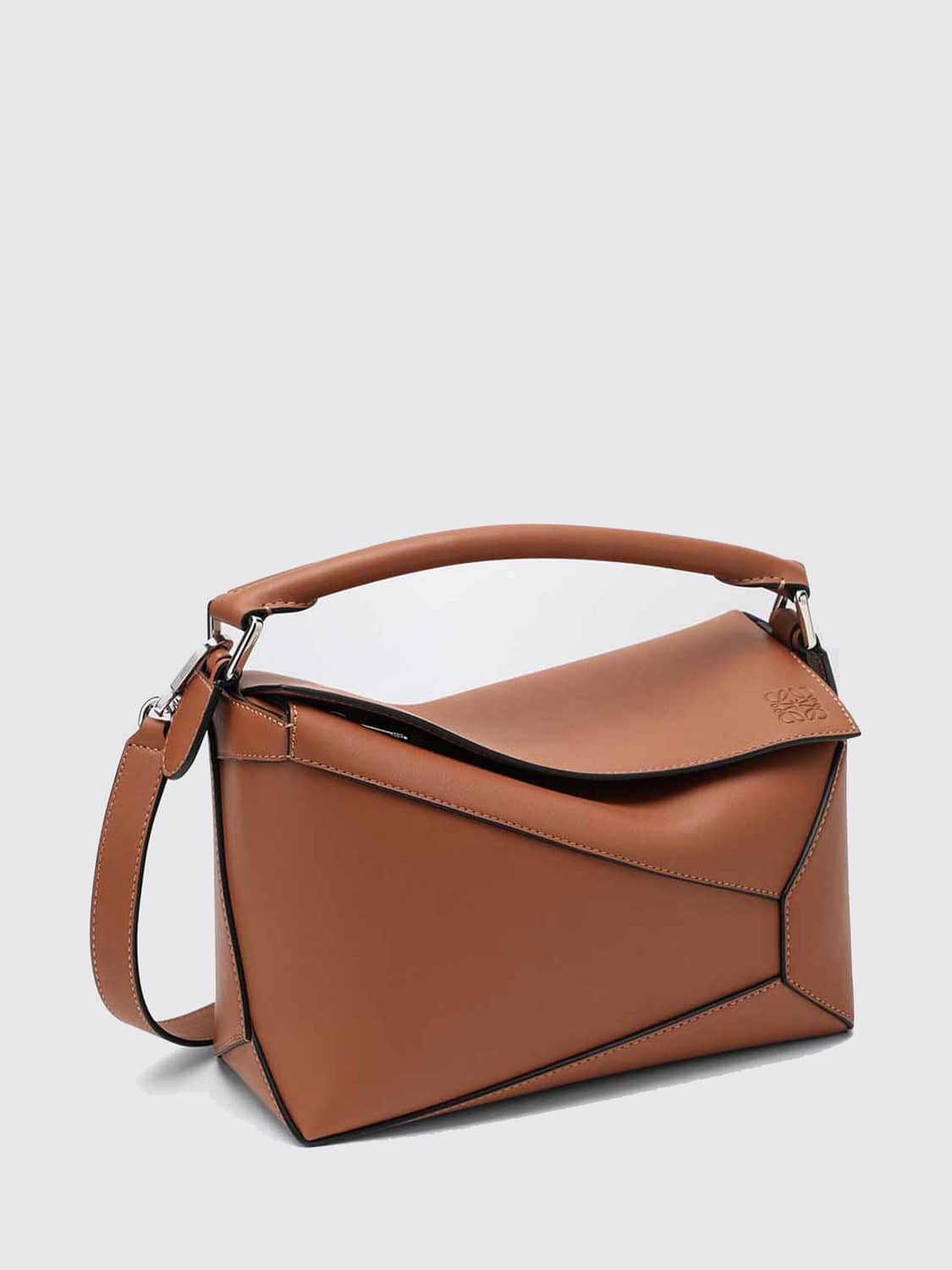 LOEWE BORSA A MANO: Borsa a mano donna Loewe, Marrone - Img 3