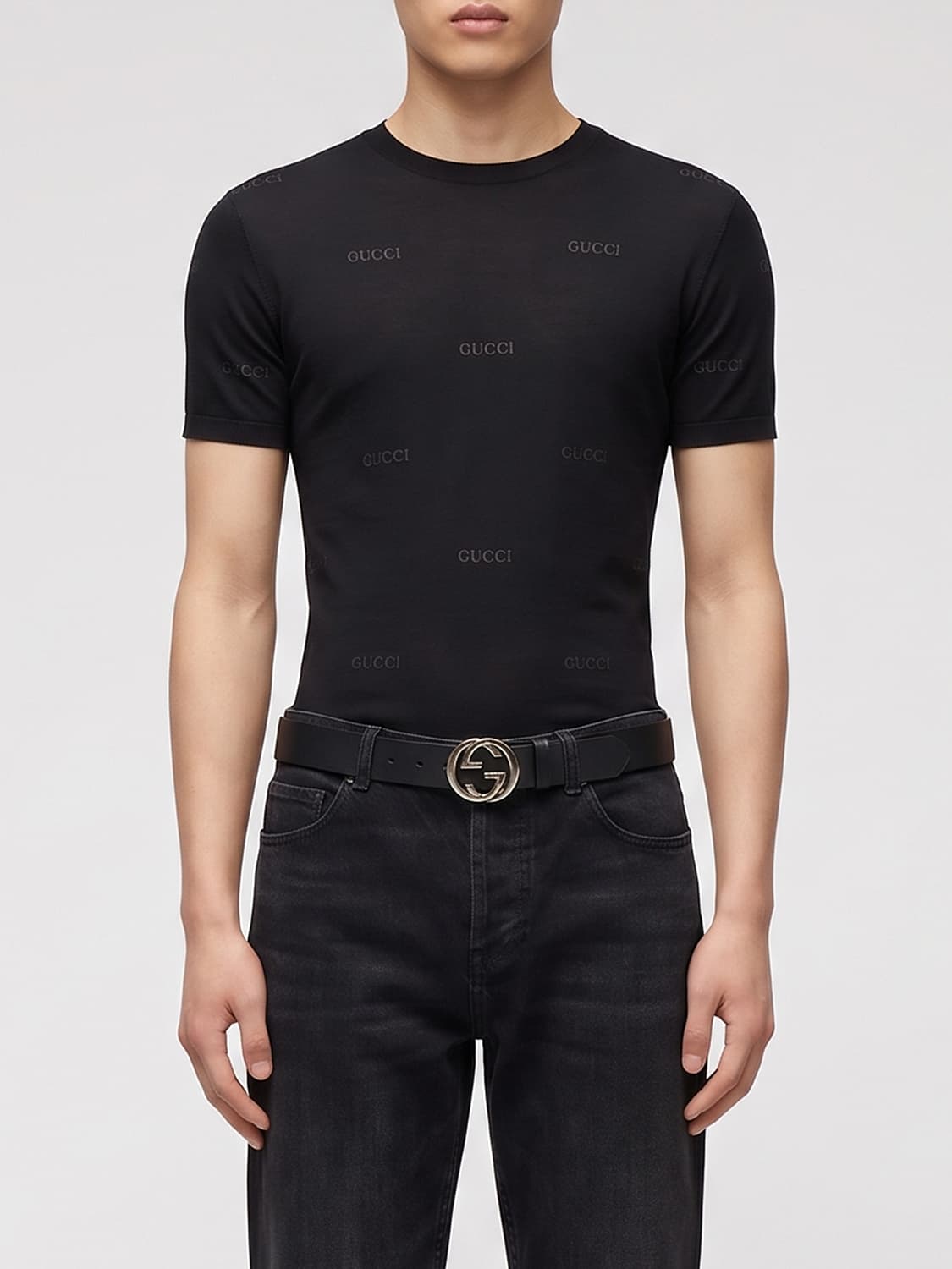 GUCCI SWEATER: Sweater men Gucci, Black - Img 1