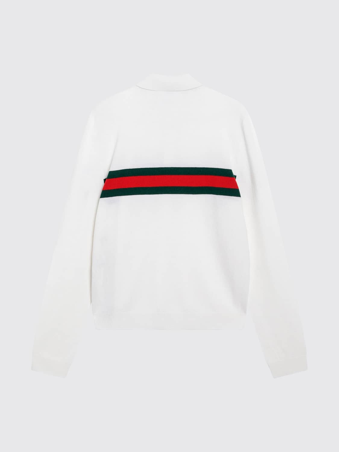 GUCCI POLO: Polo uomo Gucci, Bianco - Img 3