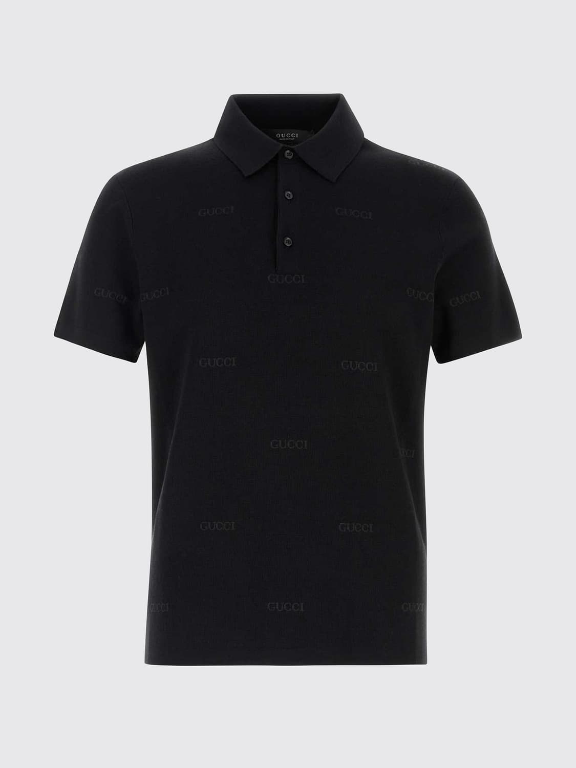 GUCCI POLO: Polo hombre Gucci, Negro - Img 2