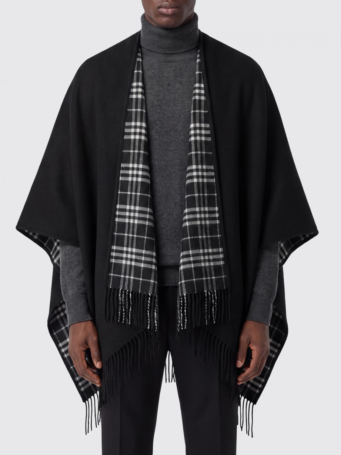 BURBERRY COAT: Coat men Burberry, Black - Img 1