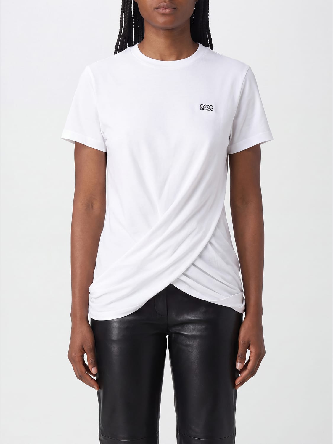 LOEWE CAMISETA: Camiseta mujer Loewe, Blanco - Img 1