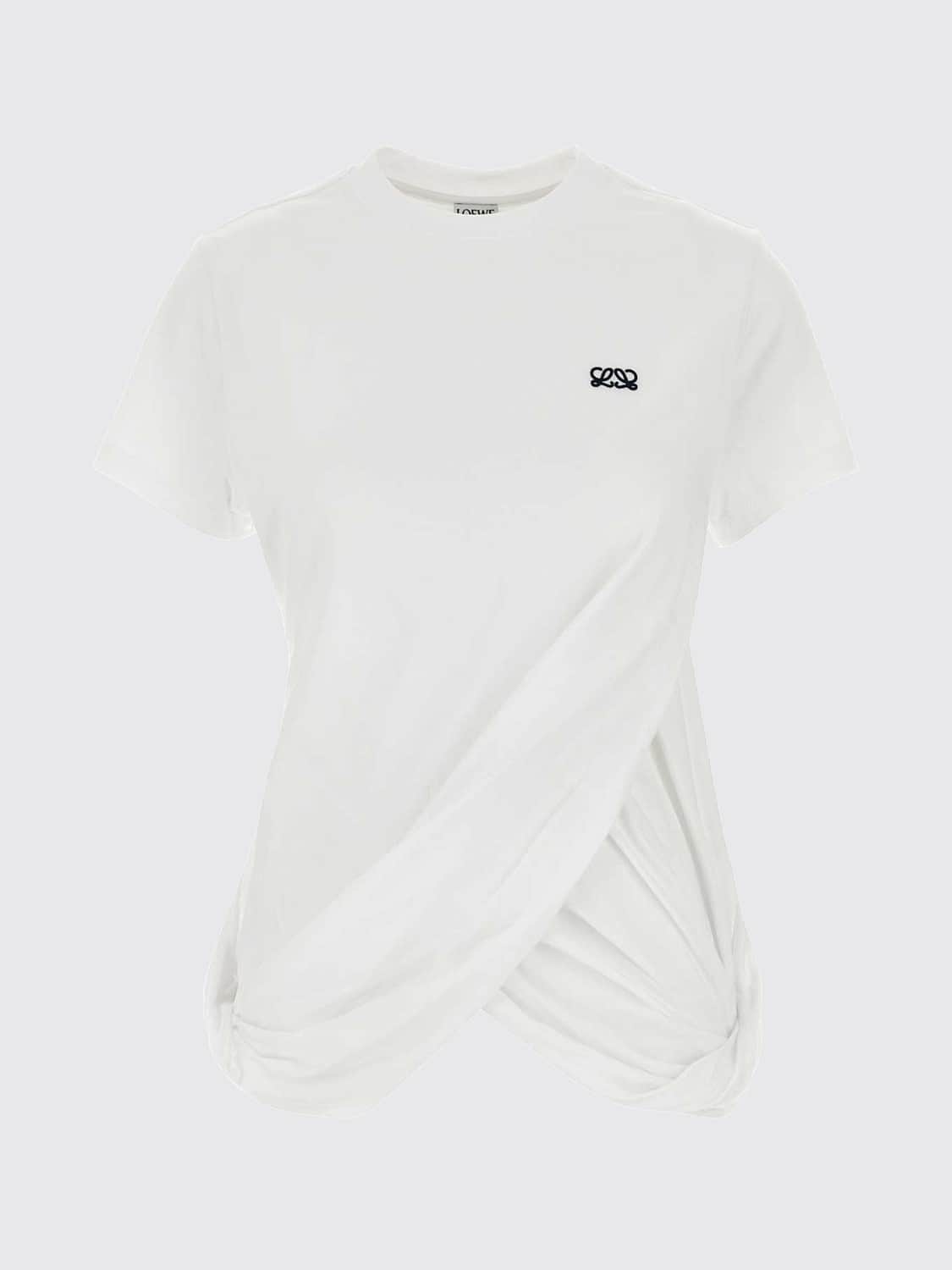 LOEWE CAMISETA: Camiseta mujer Loewe, Blanco - Img 2
