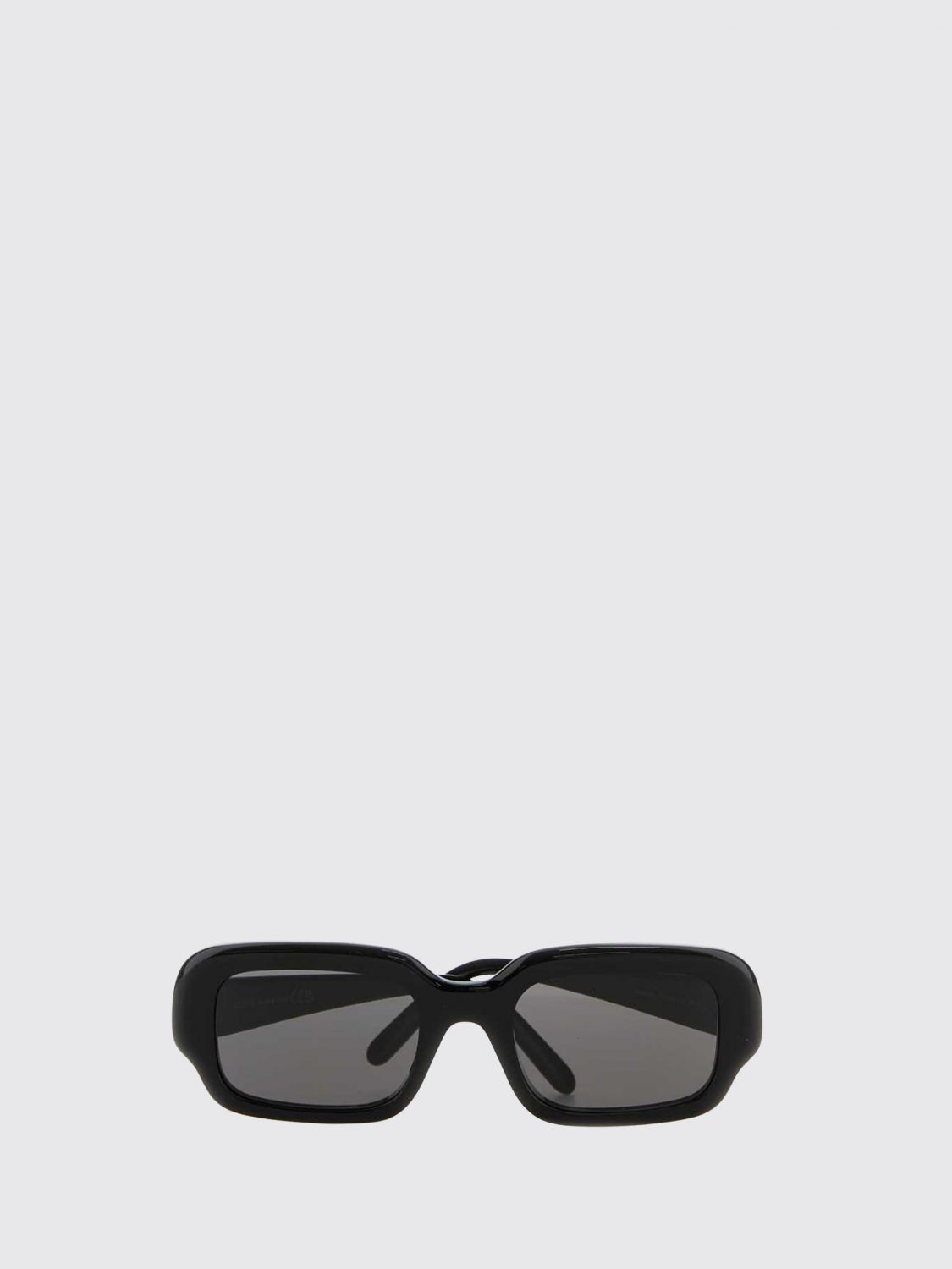 LOEWE OCCHIALI DA SOLE: Occhiali da sole Slim cat-eye Loewe in acetato nero con montatura rettangolare, Nero - Img 2