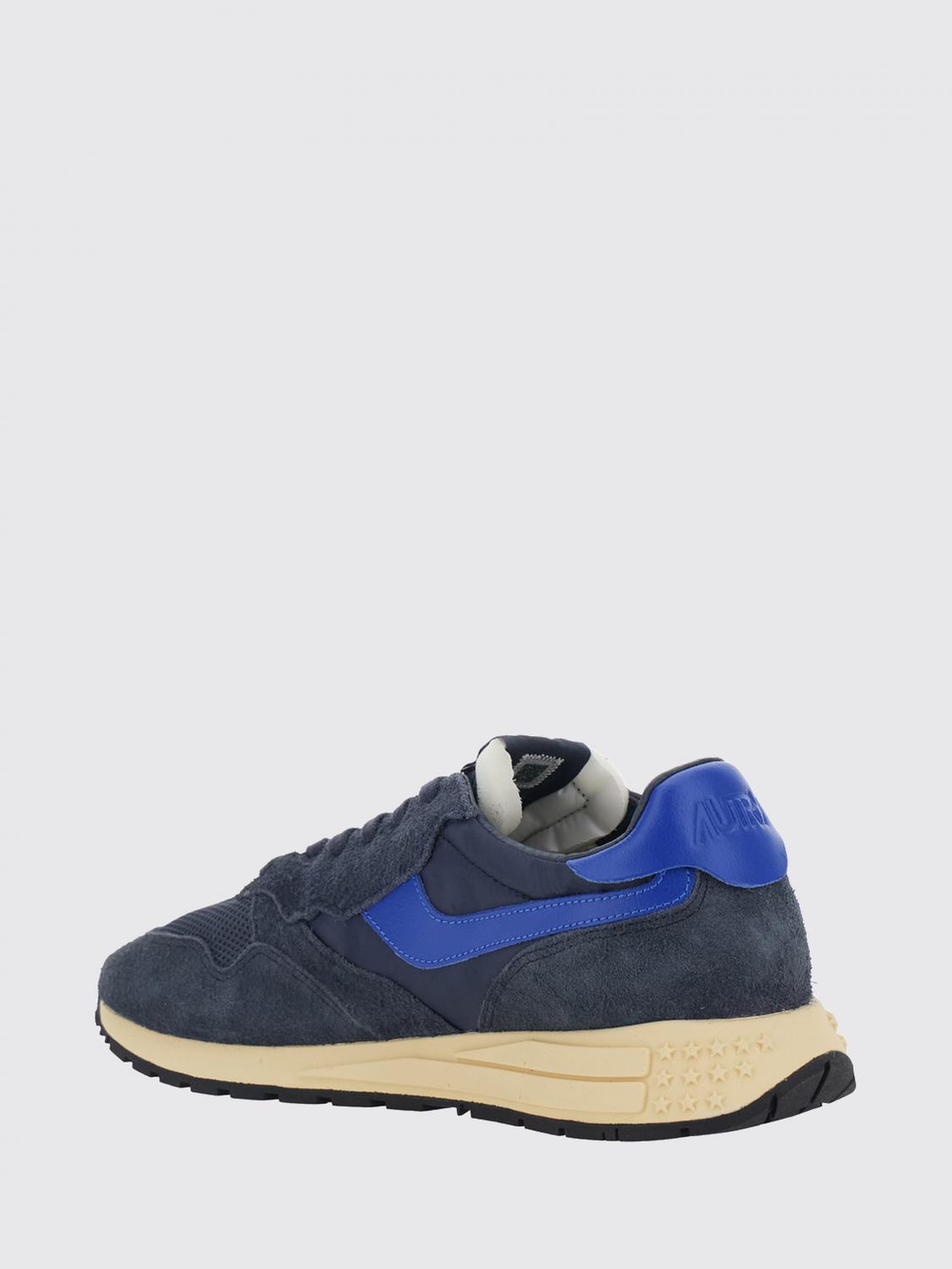 AUTRY SNEAKERS: Reelwind Sneakers Autry aus Nylon und Rindsveloursleder mit gezackter Sohle, Blau - Img 3
