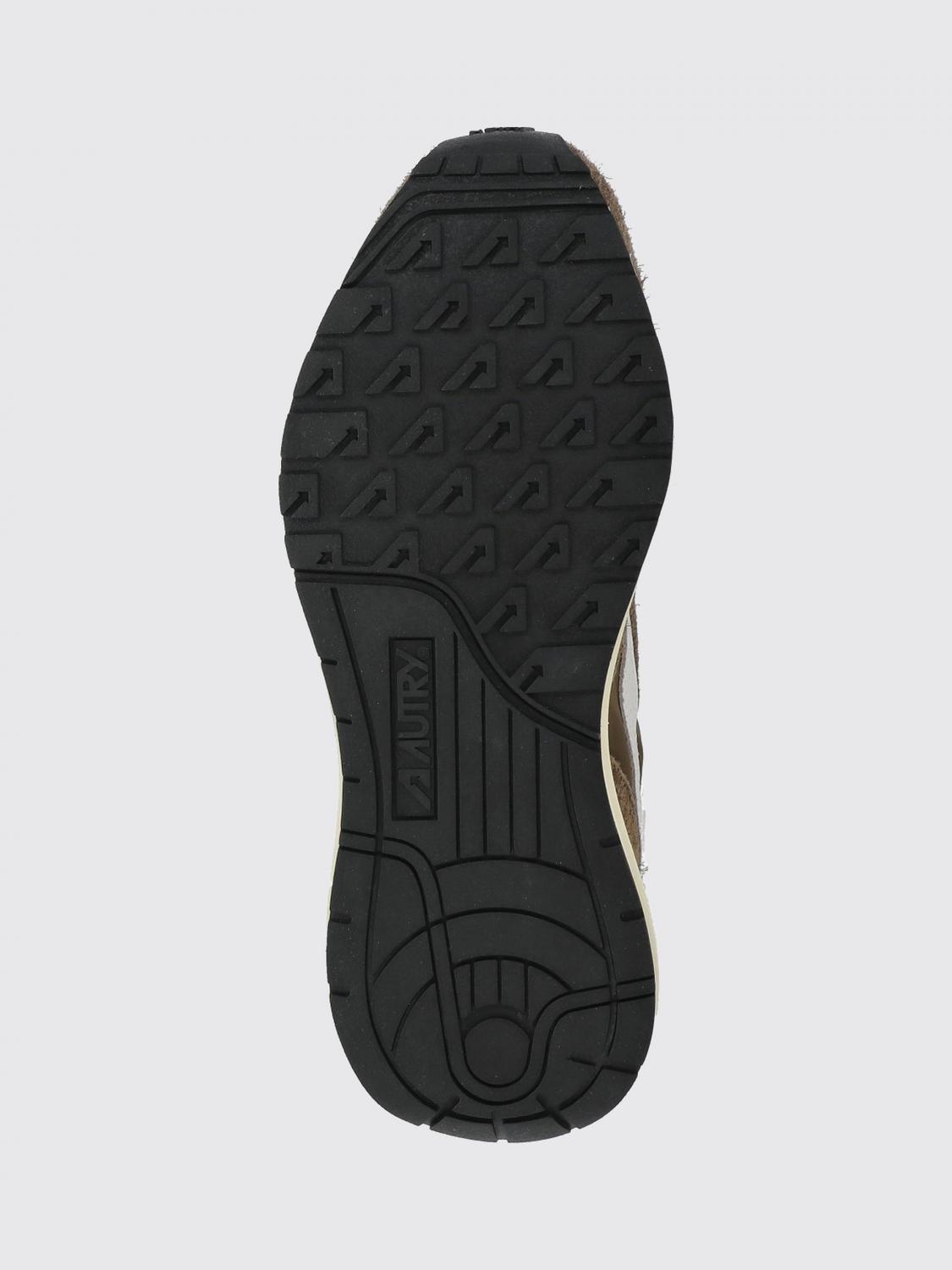 AUTRY SNEAKERS: Reelwind Autry Nylon and Suede Bovine Leather Sneakers with Jagged Sole, Burnt - Img 4