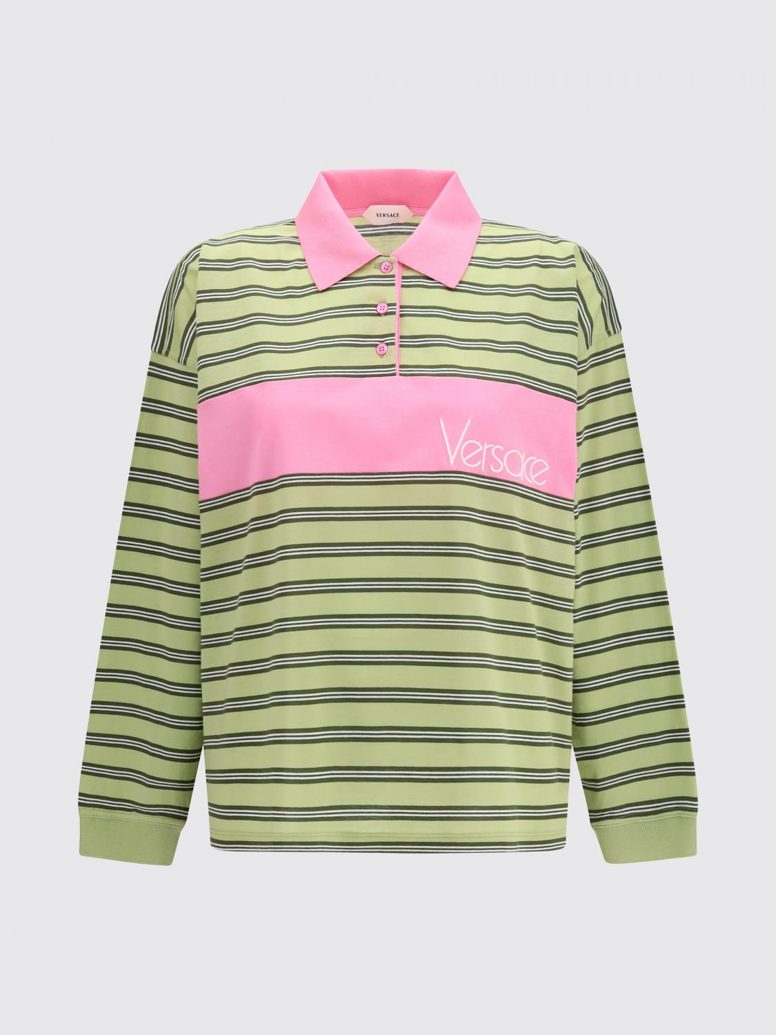 VERSACE POLO: Polo donna Versace, Limone - Img 2
