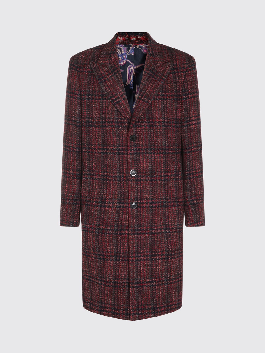 ETRO COAT: Coat men Etro, Multicolor - Img 1