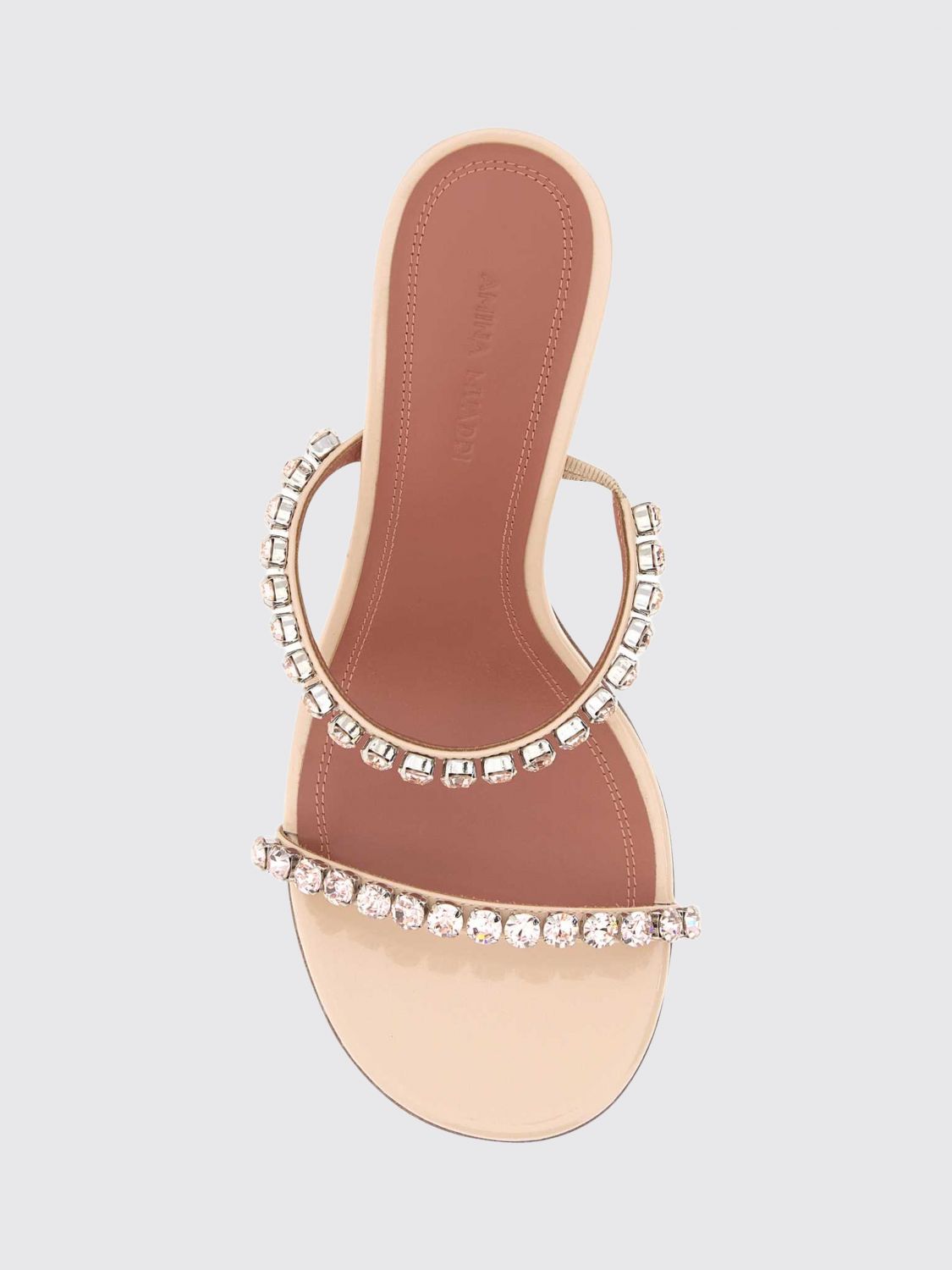 AMINA MUADDI ABSATZSCHUHE: Absatzschuhe damen Amina Muaddi, Perle - Img 3