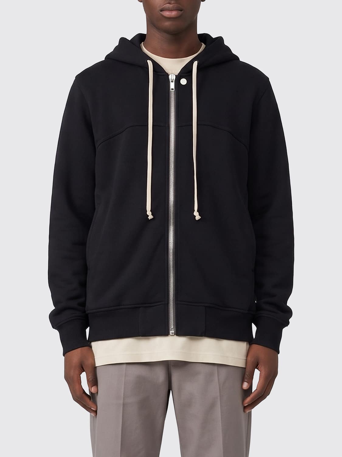 RICK OWENS SWEATSHIRT: Sweatshirt men Rick Owens, Black - Img 1