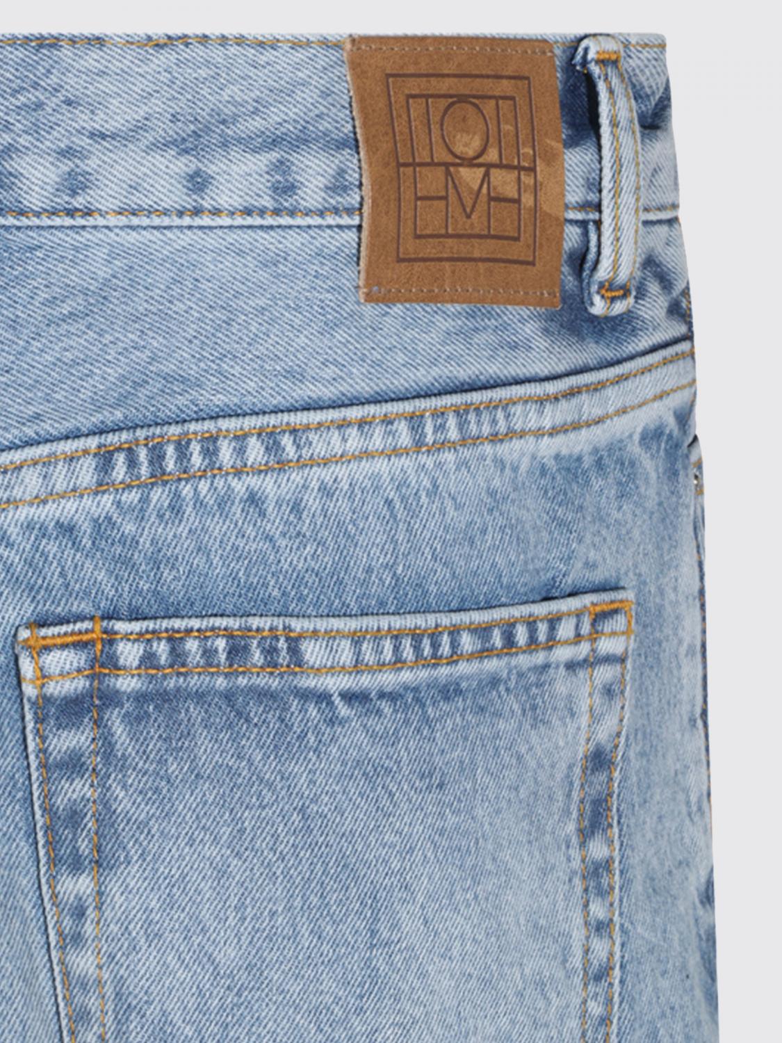 TOTEME PANTALONCINI: Pantaloncini donna Toteme, Blue - Img 4