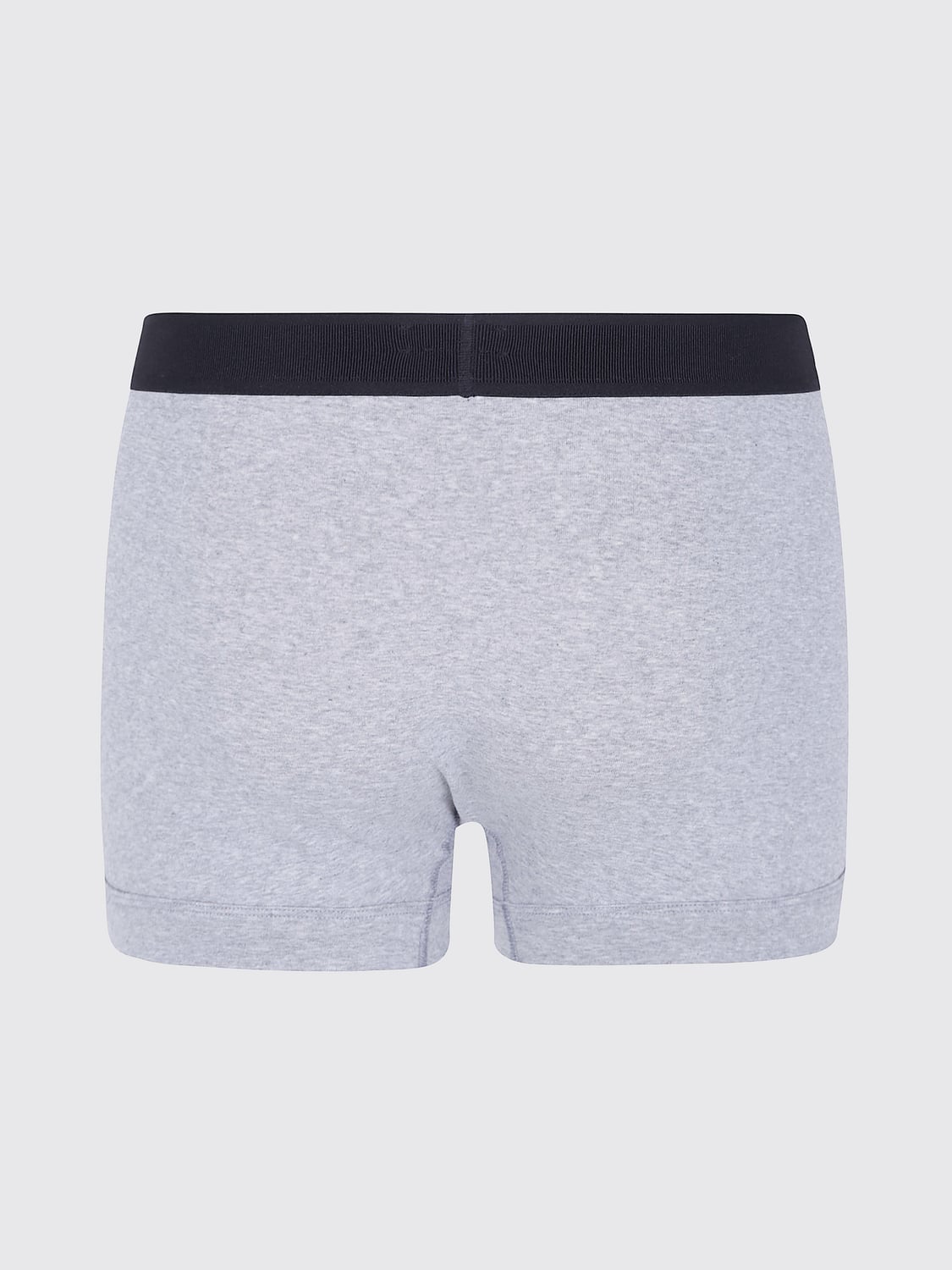 TOM FORD INTIMO: Boxer parigamba Tom Ford in cotone stretch con fascia logata in vita, Grigio - Img 2