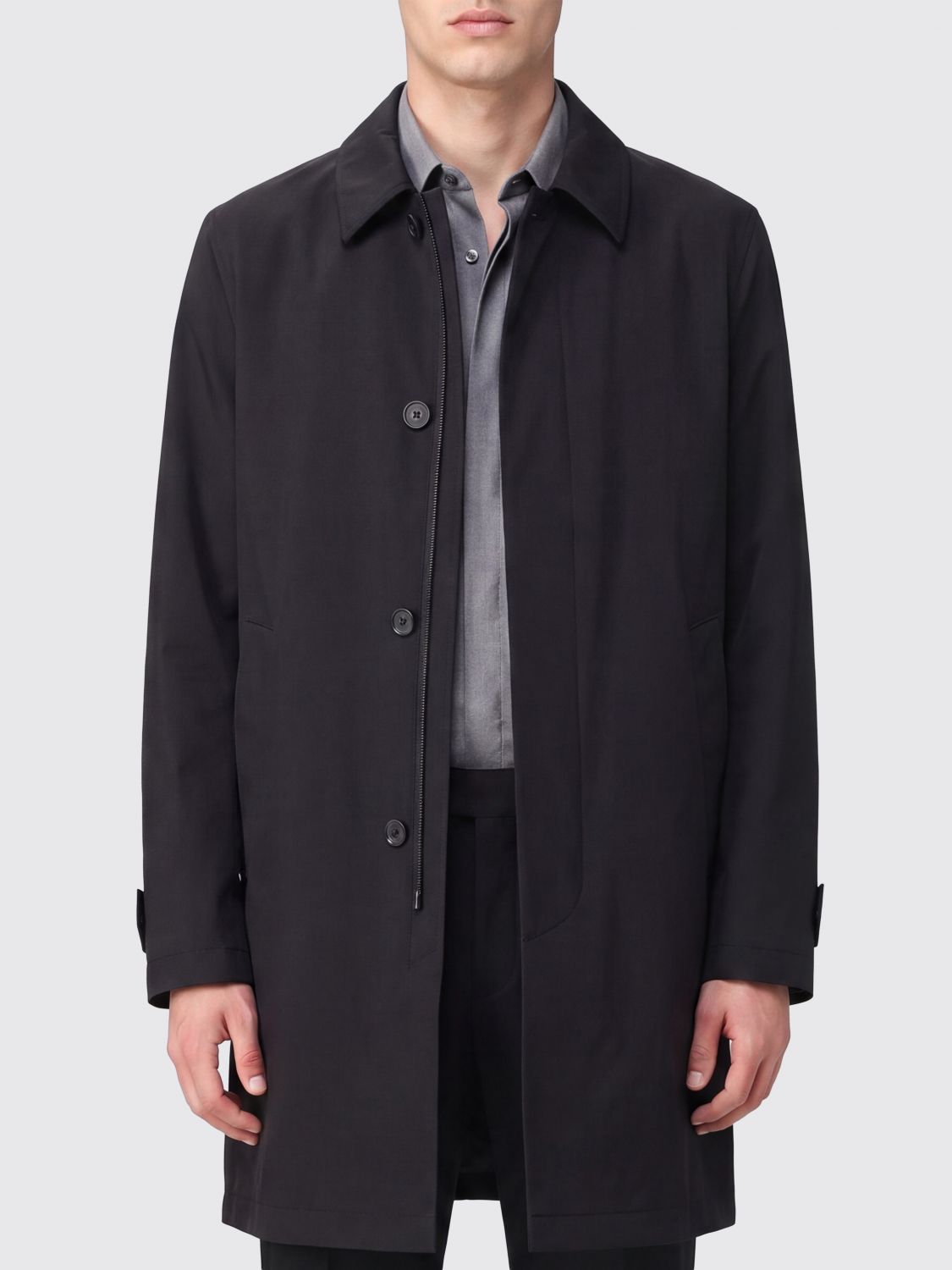 HERNO ABRIGO: Abrigo hombre Herno, Azul Oscuro - Img 1