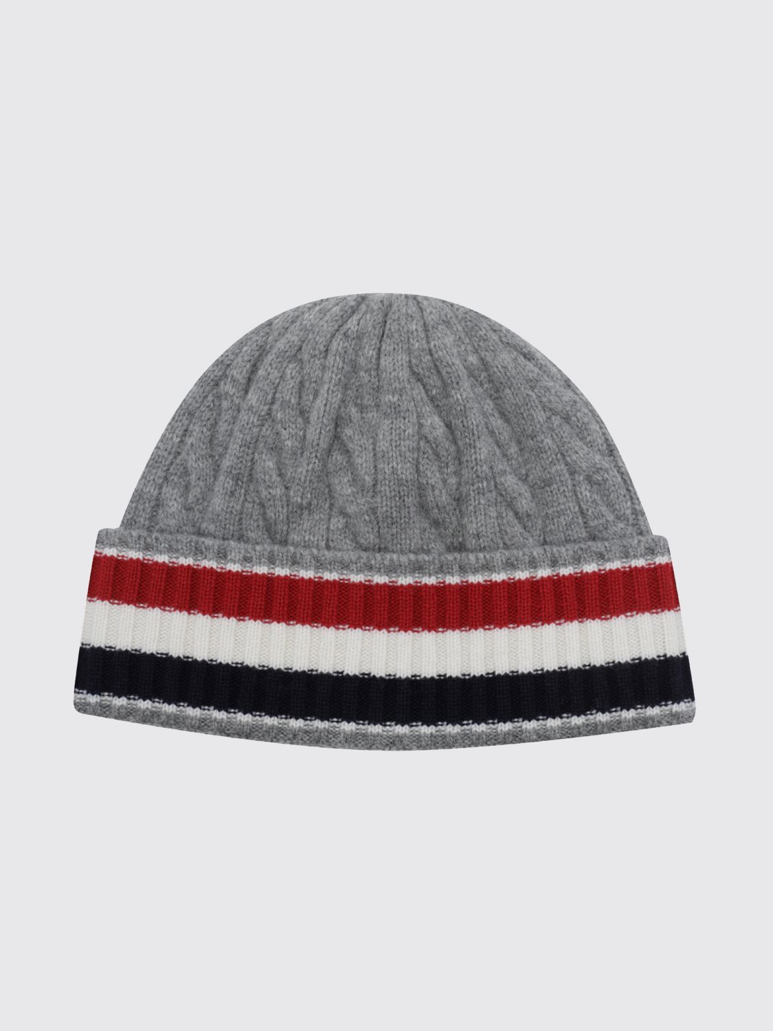 THOM BROWNE HAT: Hat men Thom Browne, Grey - Img 1