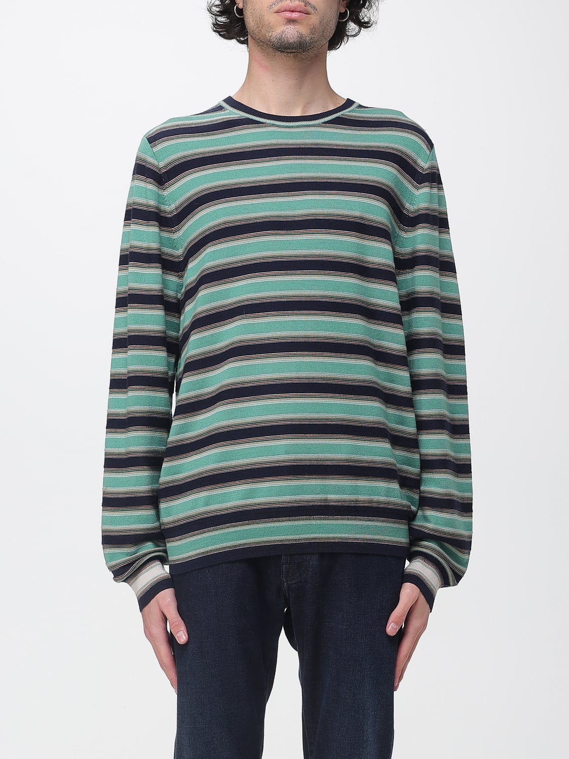 PS PAUL SMITH SWEATER: Sweater men Ps Paul Smith, Green - Img 1