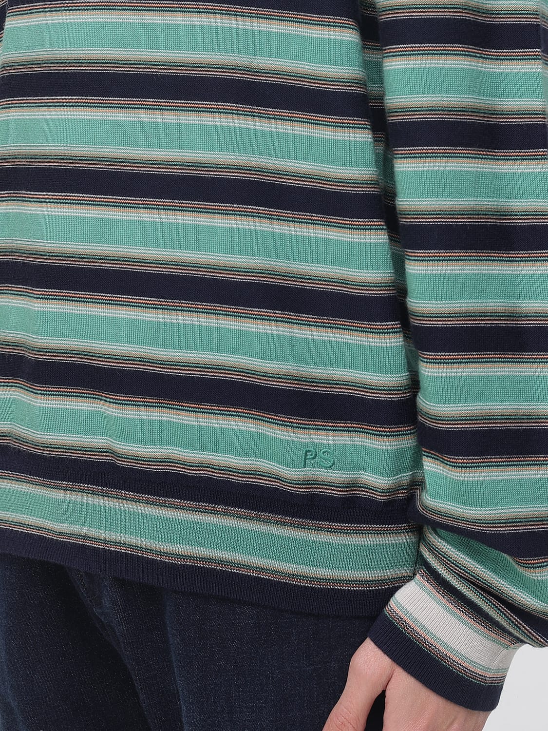 PS PAUL SMITH SWEATER: Sweater men Ps Paul Smith, Green - Img 3