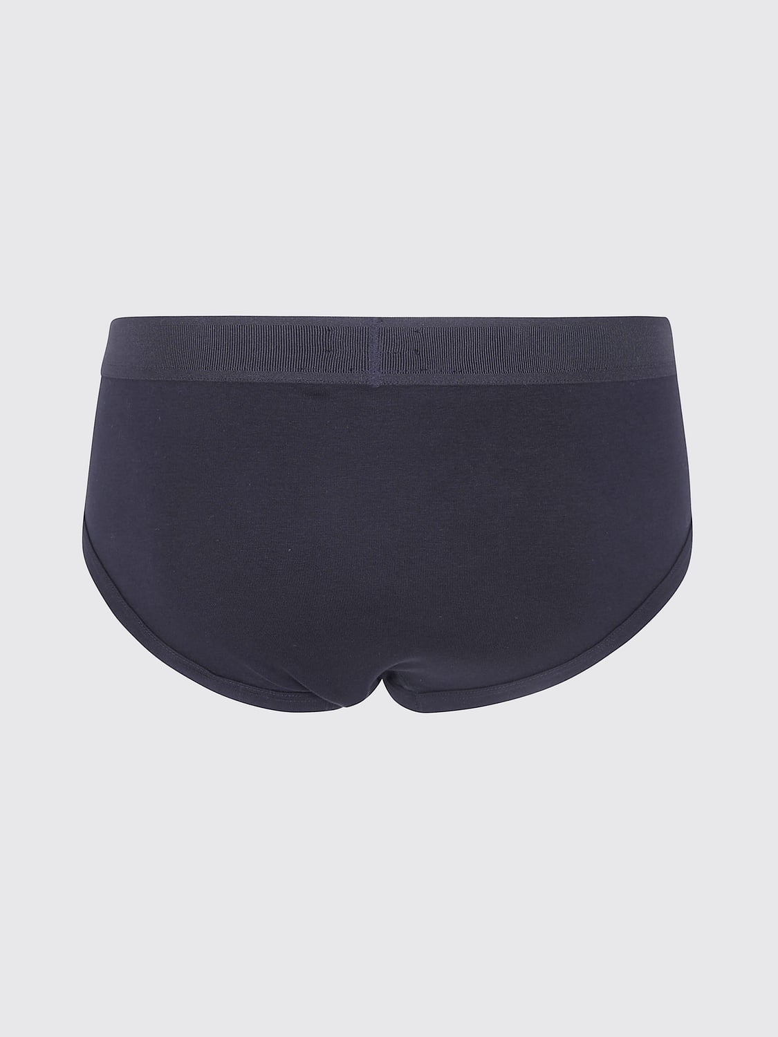 TOM FORD INTIMO: Slip Tom Ford in cotone stretch con fascia logata a contrasto, Nero - Img 2