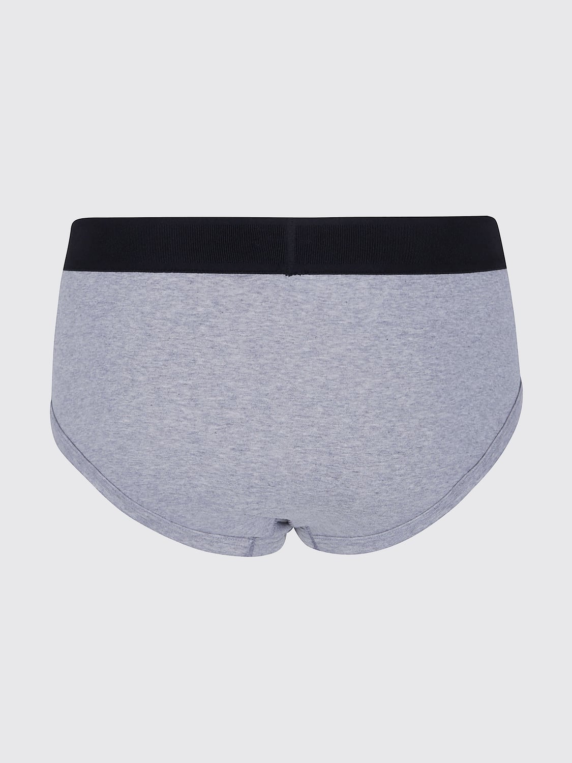 TOM FORD INTIMO: Slip Tom Ford in cotone stretch con fascia logata a contrasto, Grigio - Img 2
