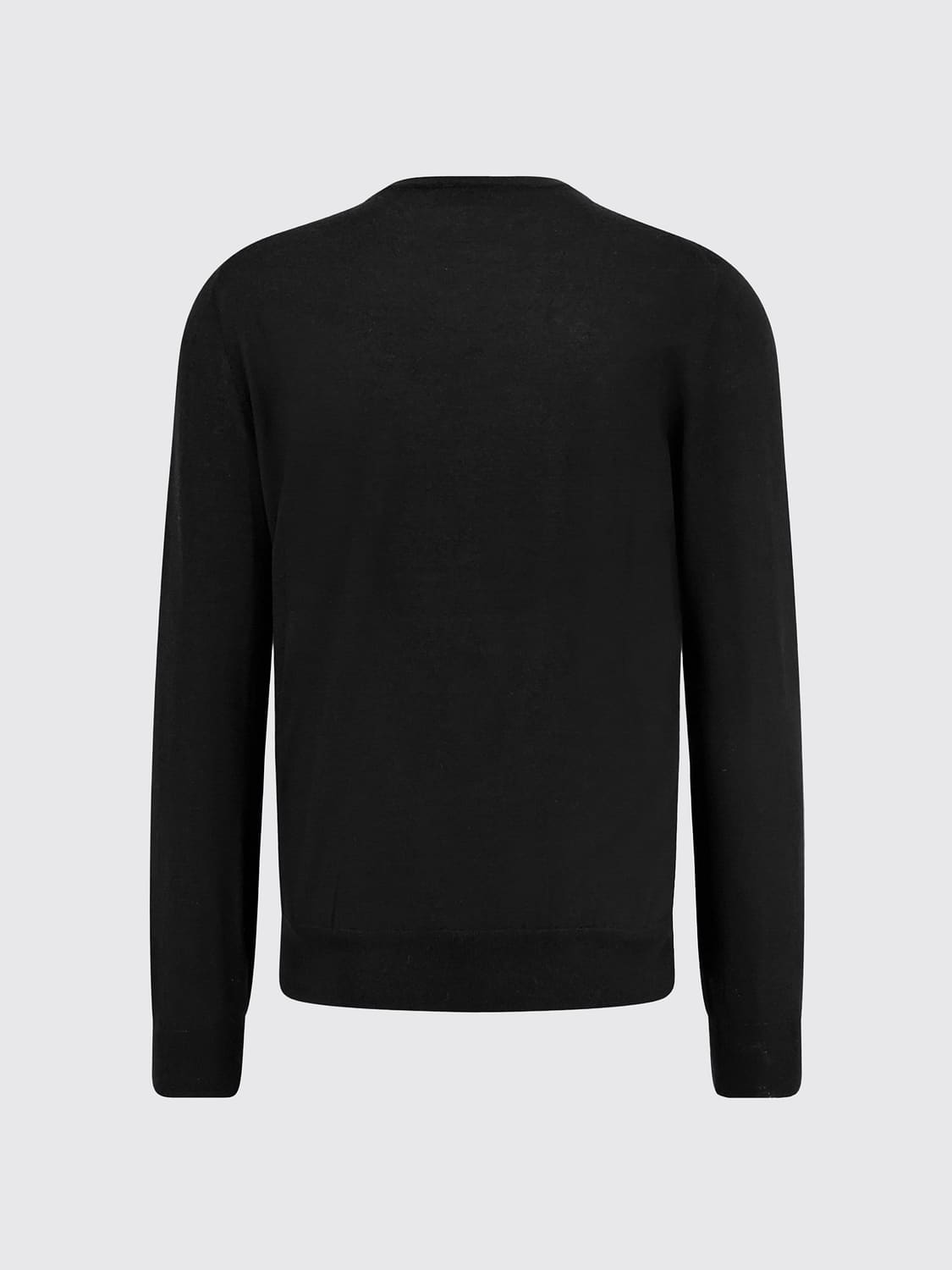 BRUNELLO CUCINELLI SWEATER: Cashmere and Silk Blend Crewneck Sweater Brunello Cucinelli, Black - Img 3