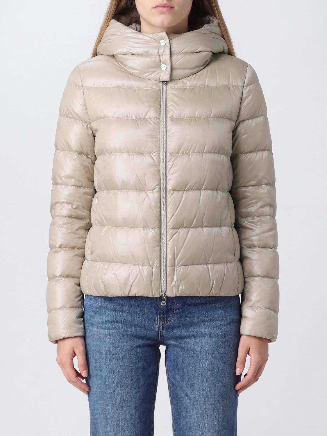HERNO JACKE: Kurze wasserabweisende Stepp-Daunenjacke von Herno aus Nylon mit Kapuze, Pink - Img 1
