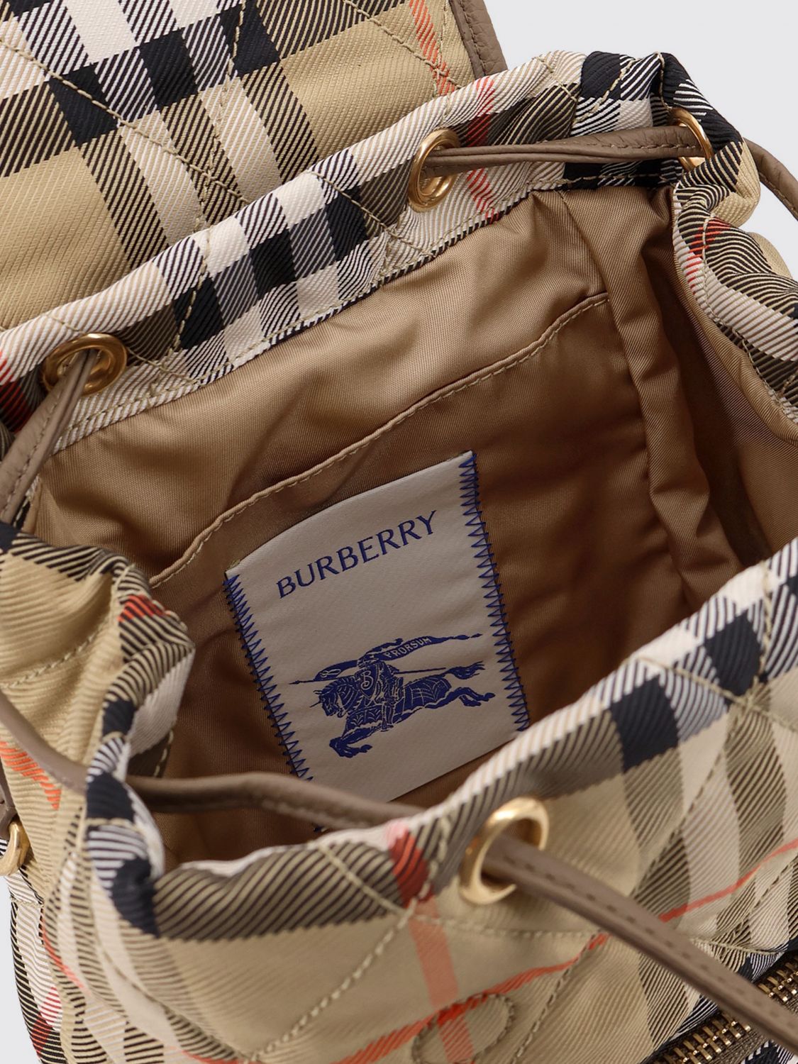 BURBERRY ZAINO: Zaino donna Burberry, Sabbia - Img 4