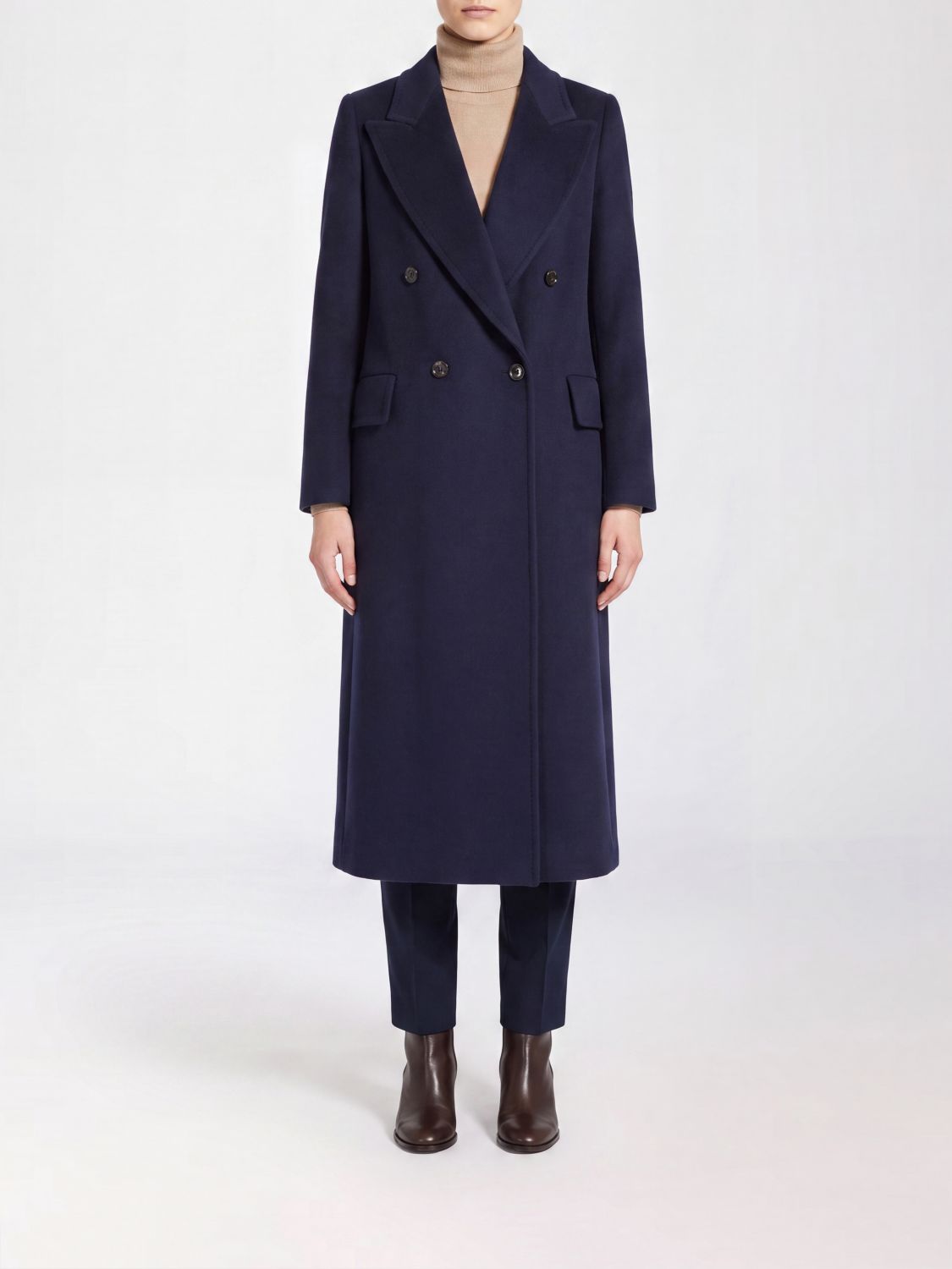 MAX MARA CAPPOTTO: Cappotto donna Max Mara, Blue - Img 1
