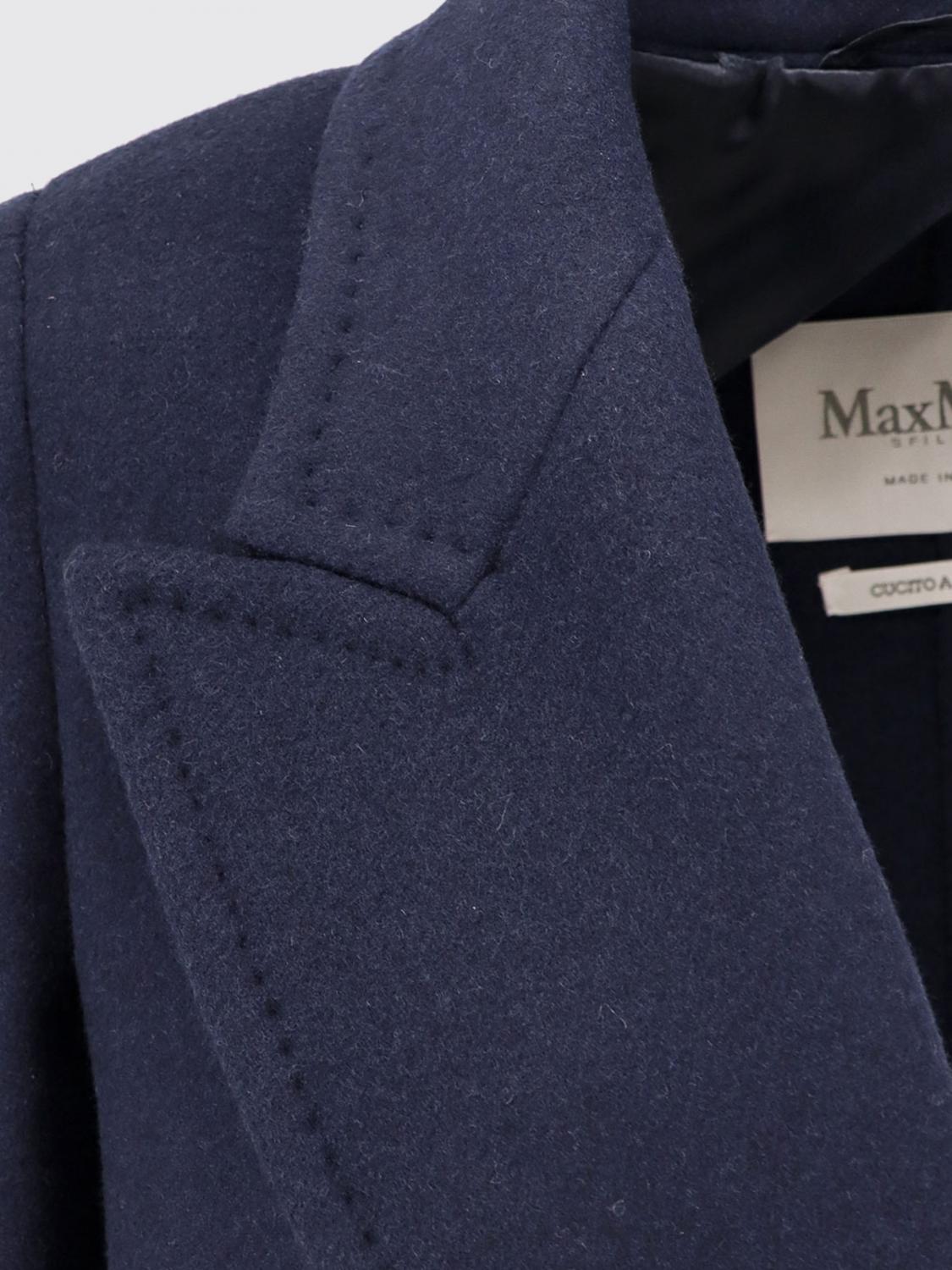 MAX MARA CAPPOTTO: Cappotto donna Max Mara, Blue - Img 4