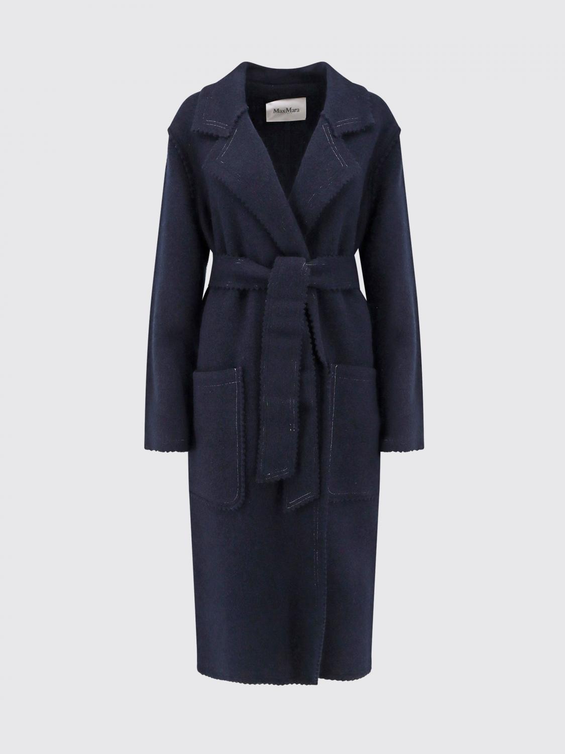 MAX MARA CAPPOTTO: Cappotto donna Max Mara, Blue - Img 2